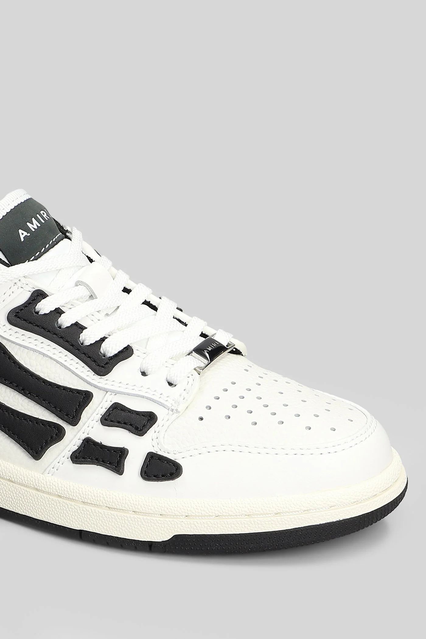 Skel top low Sneakers in white leather - Image 5