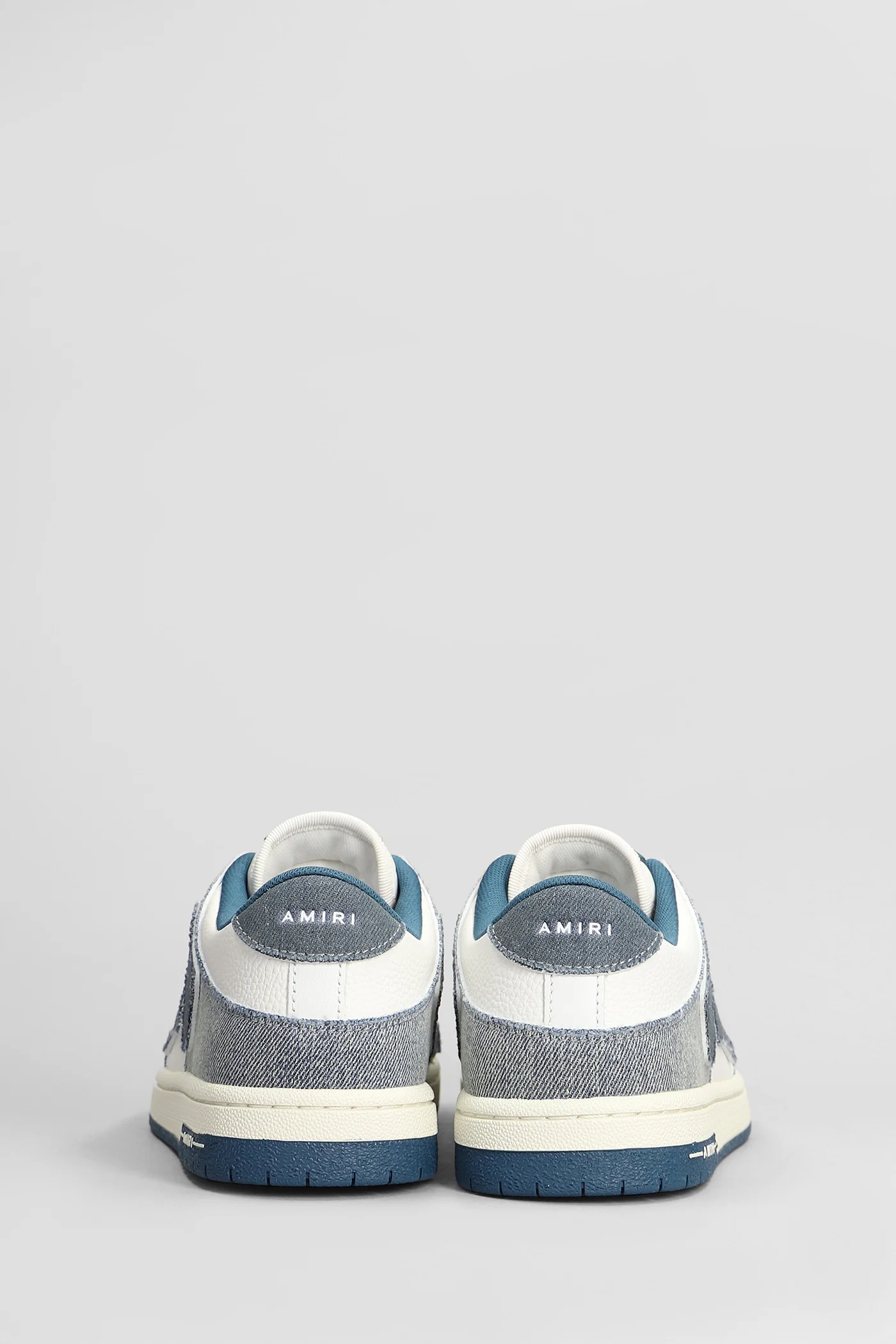 Skel top Sneakers in white cotton - Image 4