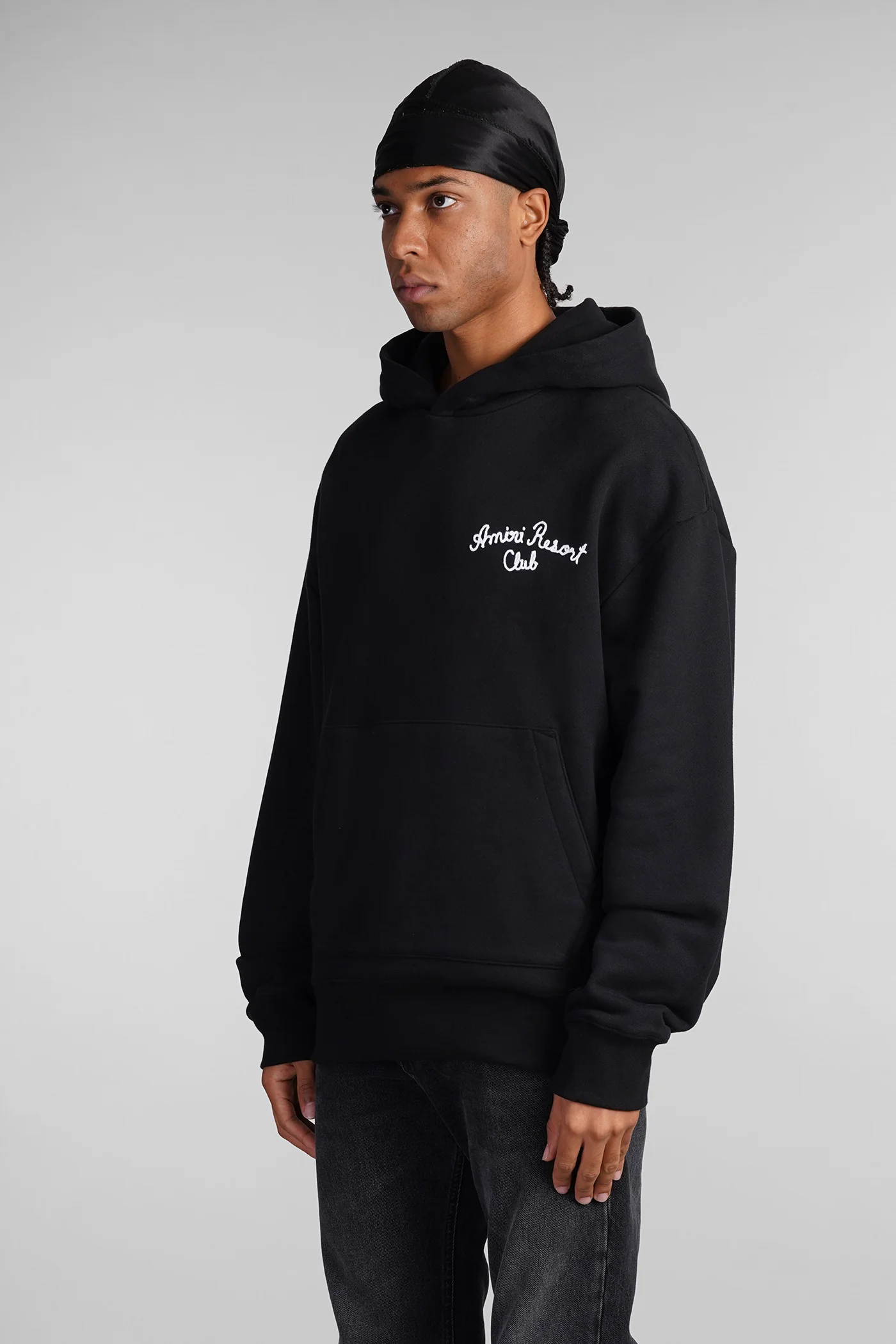 Sweatshirt in black cotton - Image 4