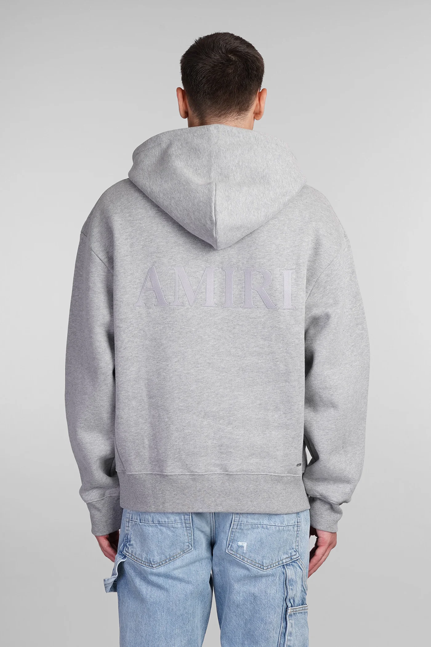 Sweatshirt in grey cotton - Image 3