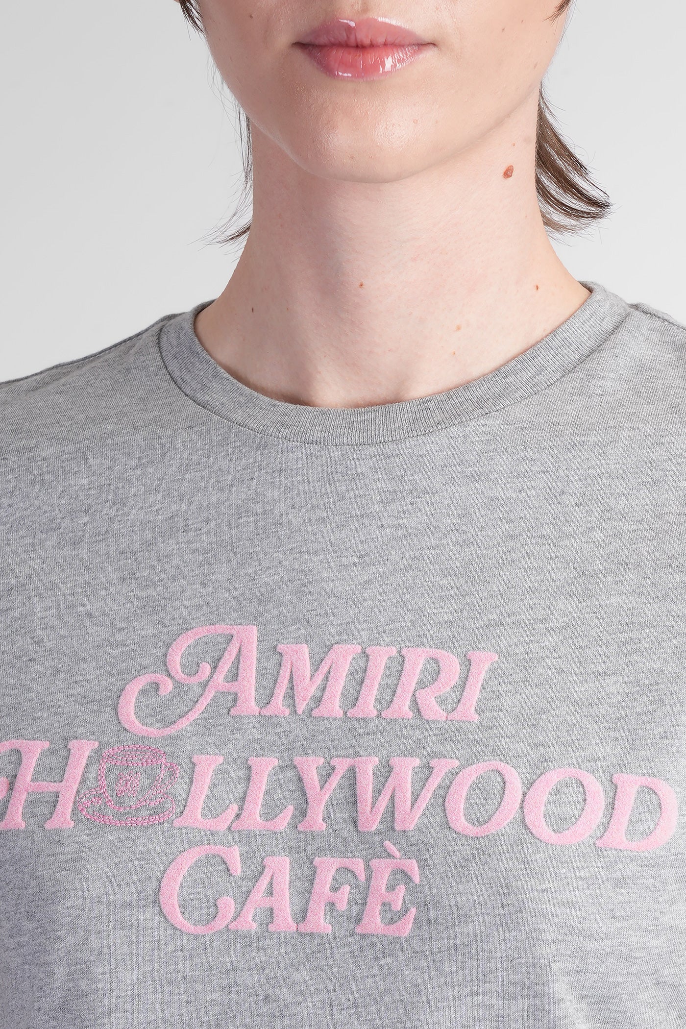 T-Shirt in grey cotton - Image 5