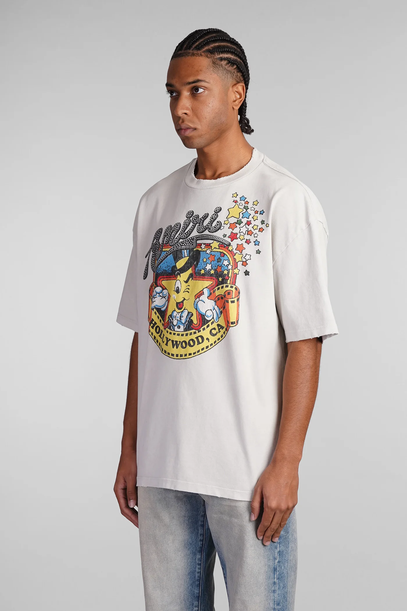 T-Shirt in white cotton - Image 4