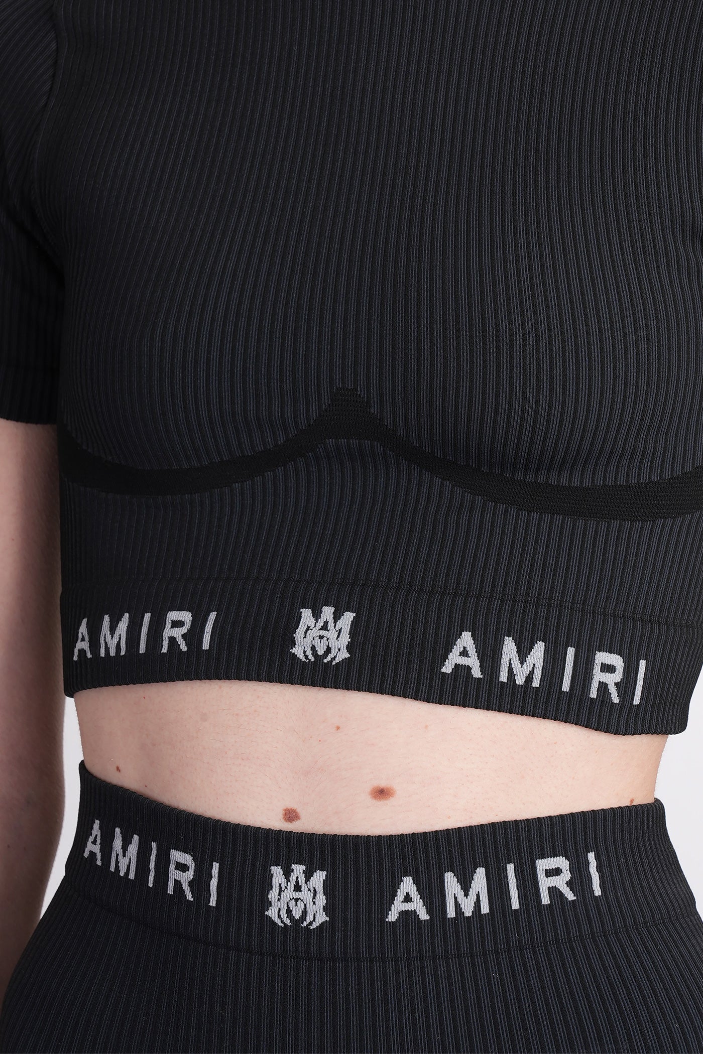 Topwear in black polyamide - Image 5