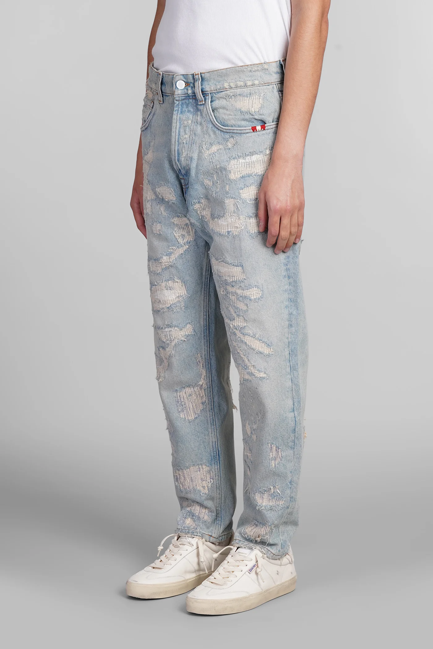 Jeremiah Jeans in blue cotton - Image 4