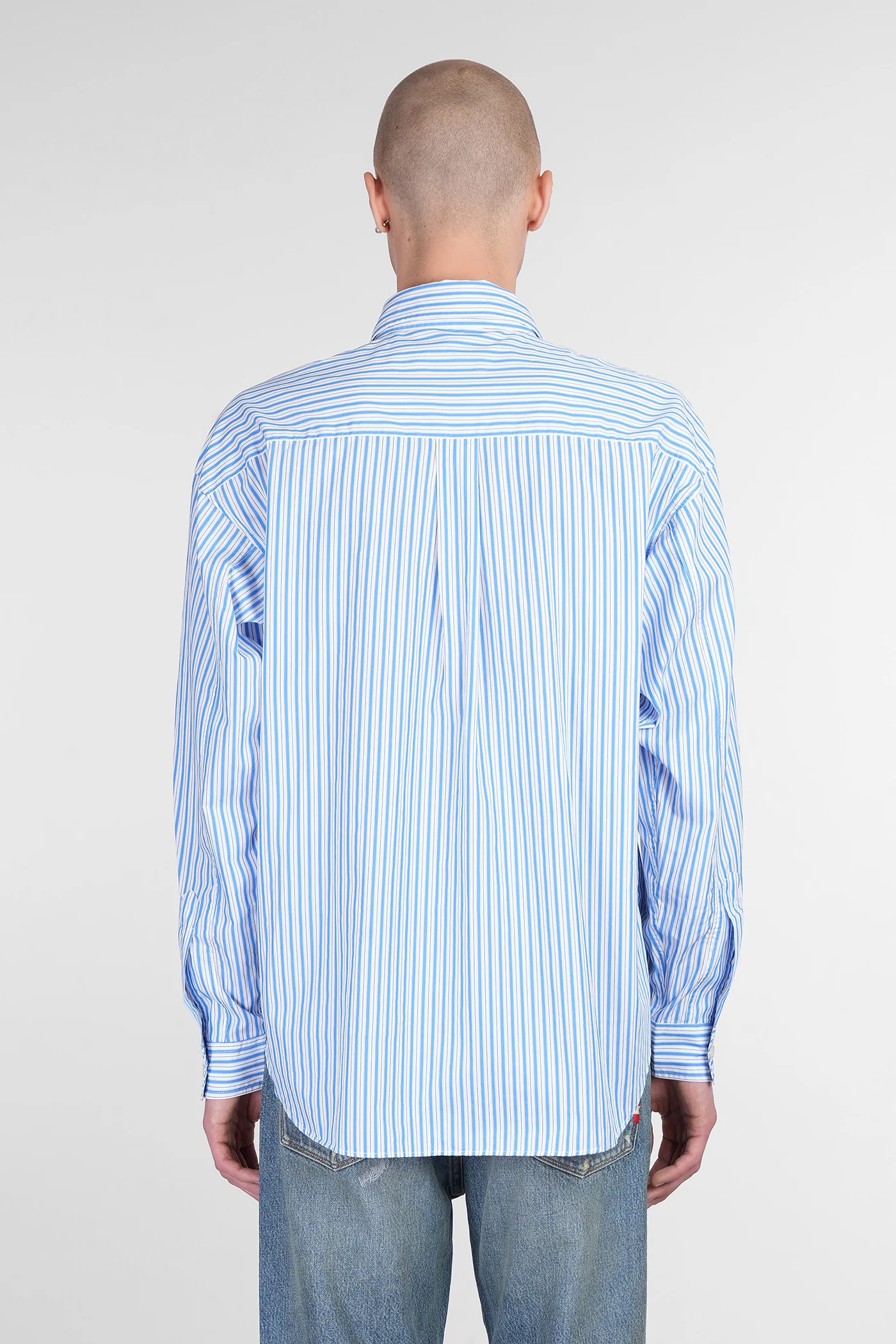 Shirt in white cotton - Image 3