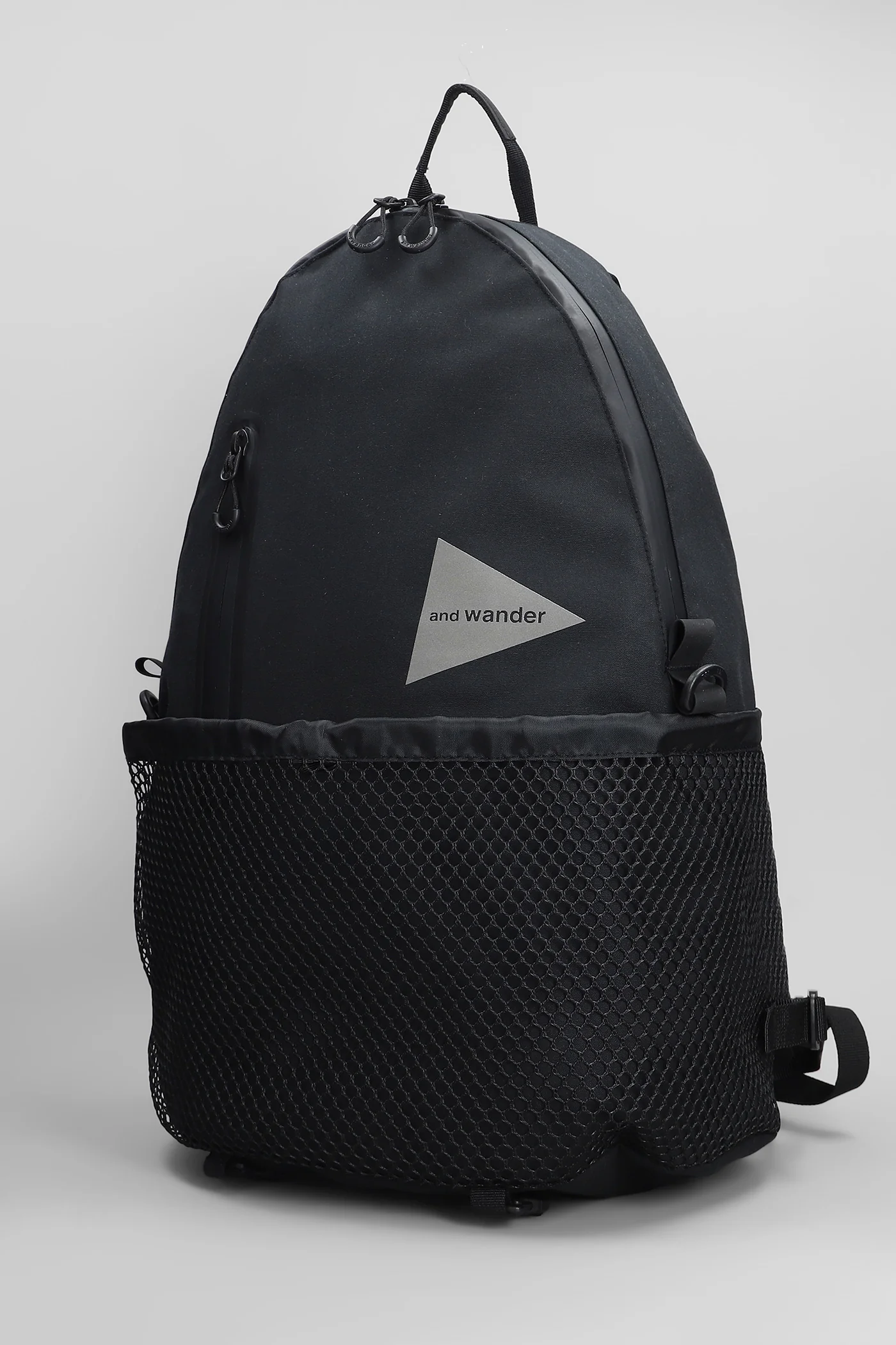 Backpack in black cotton - Image 2