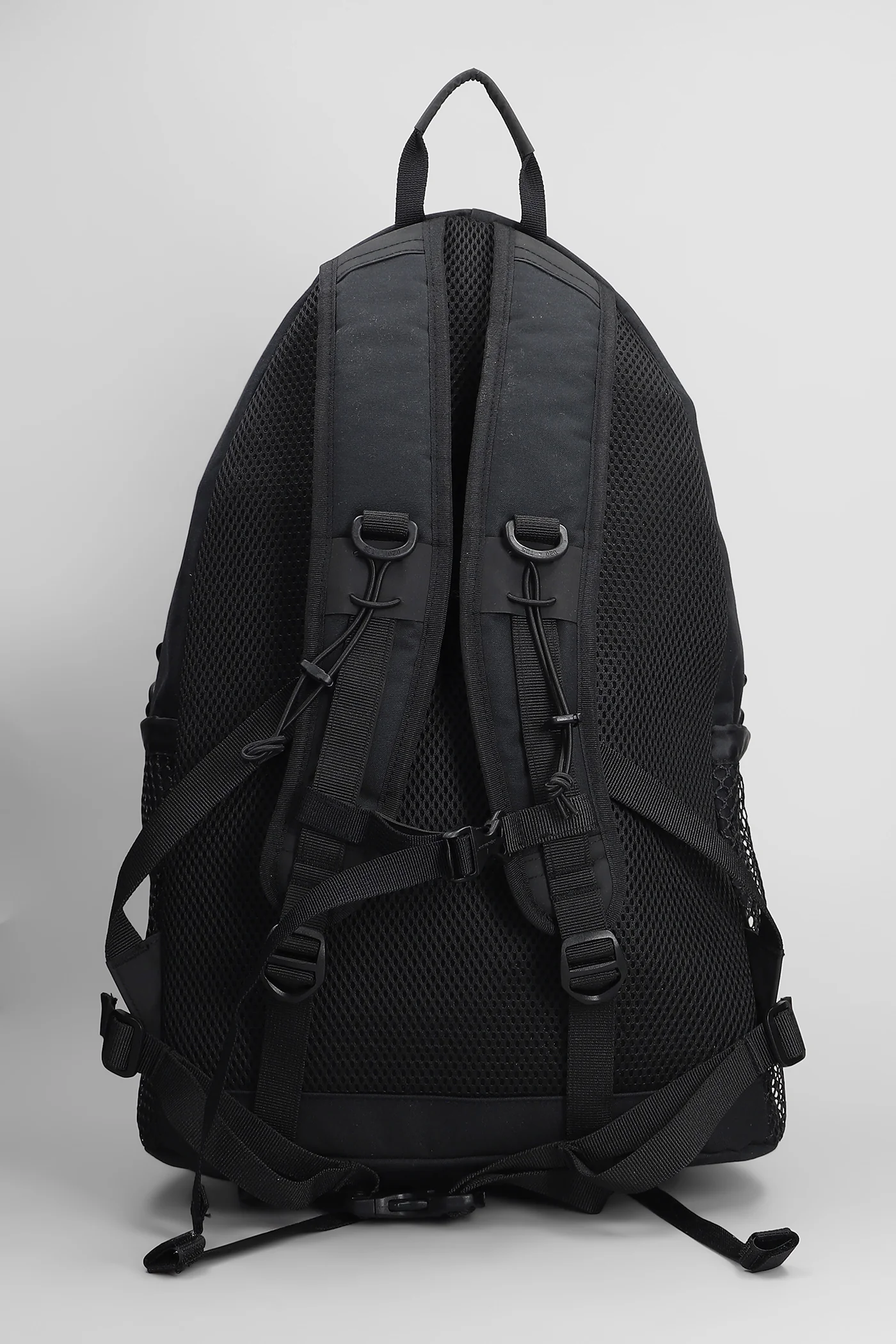 Backpack in black cotton - Image 3