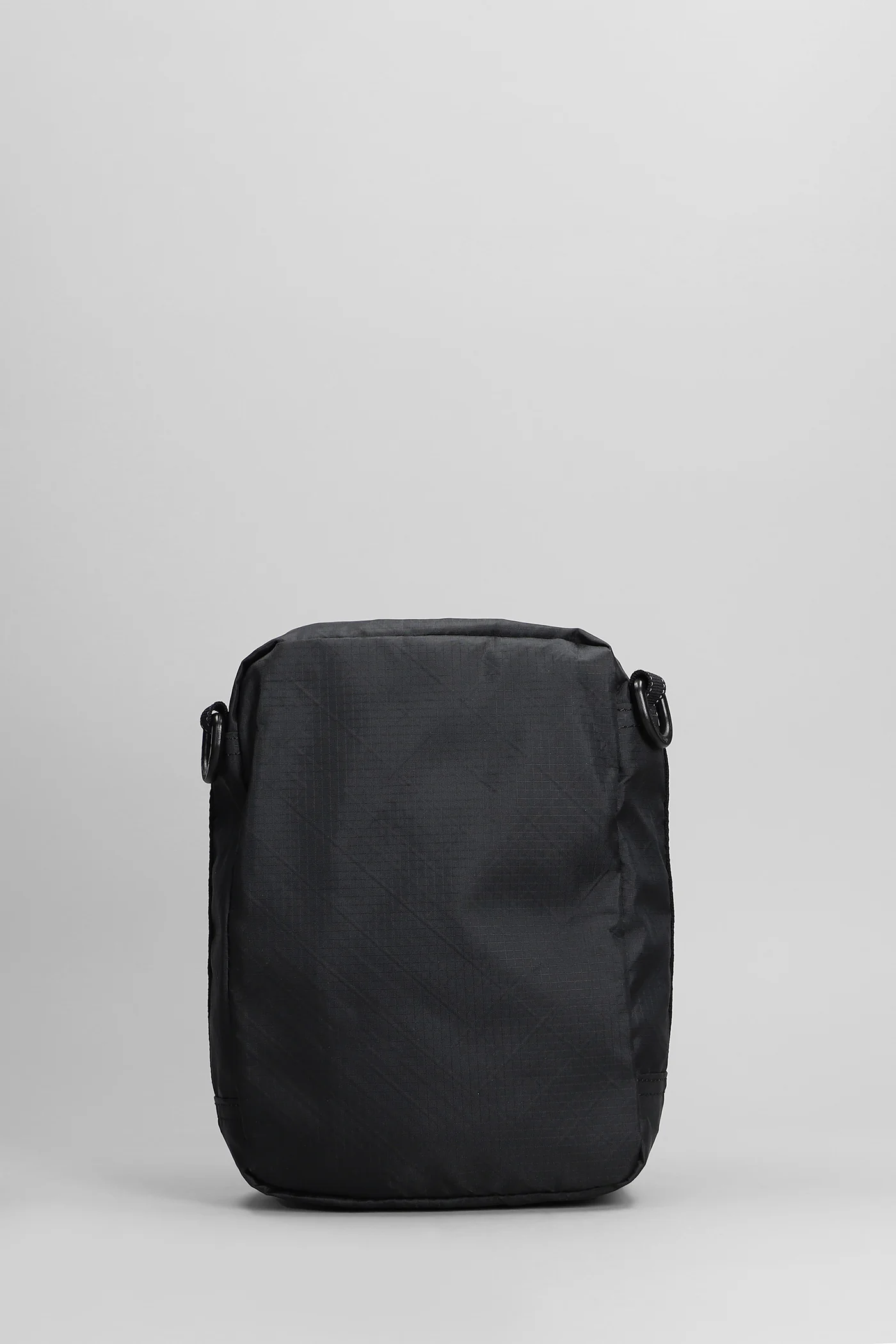 Clutch in black polyester - Image 3