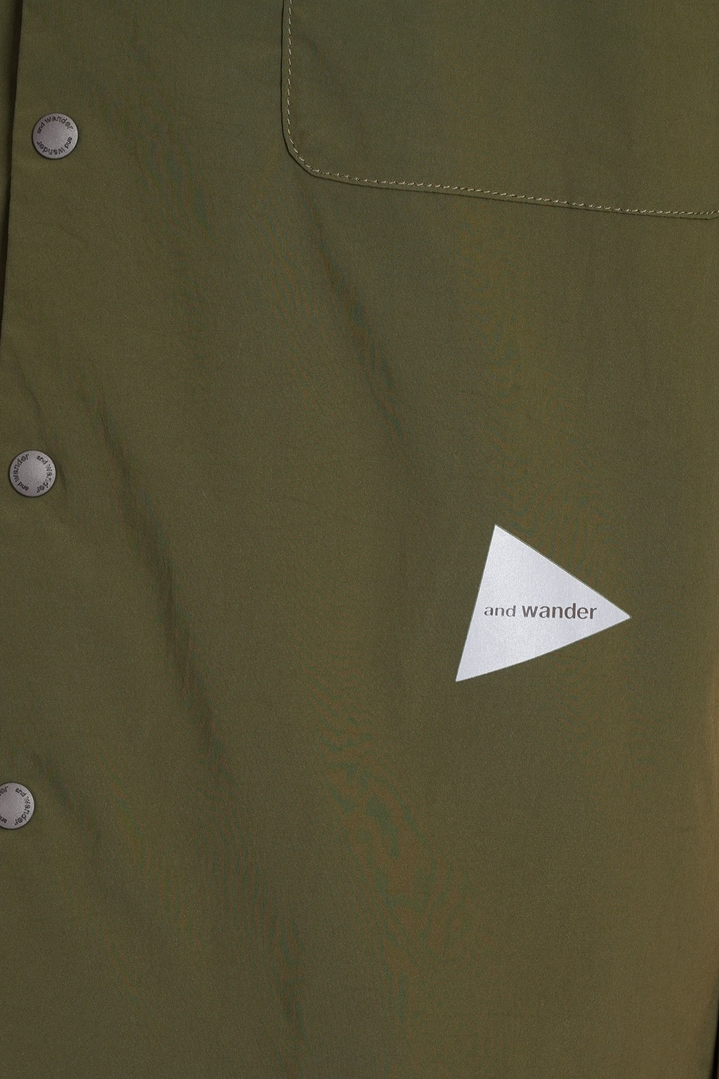 Shirt in green polyester - Image 5