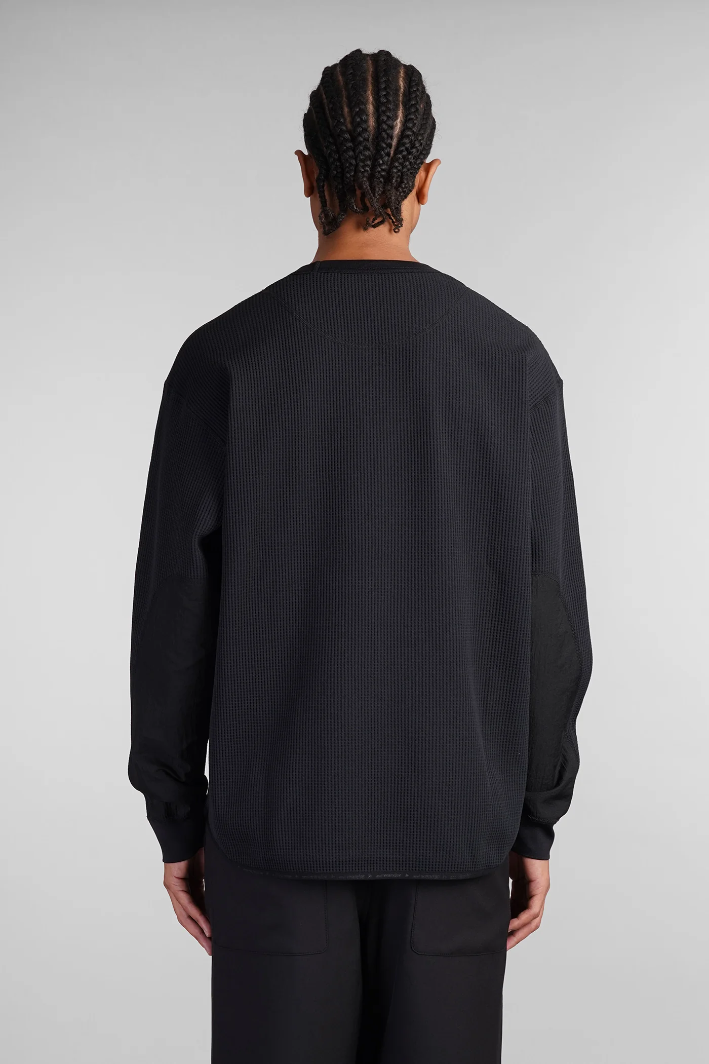 T-Shirt in black polyester - Image 3