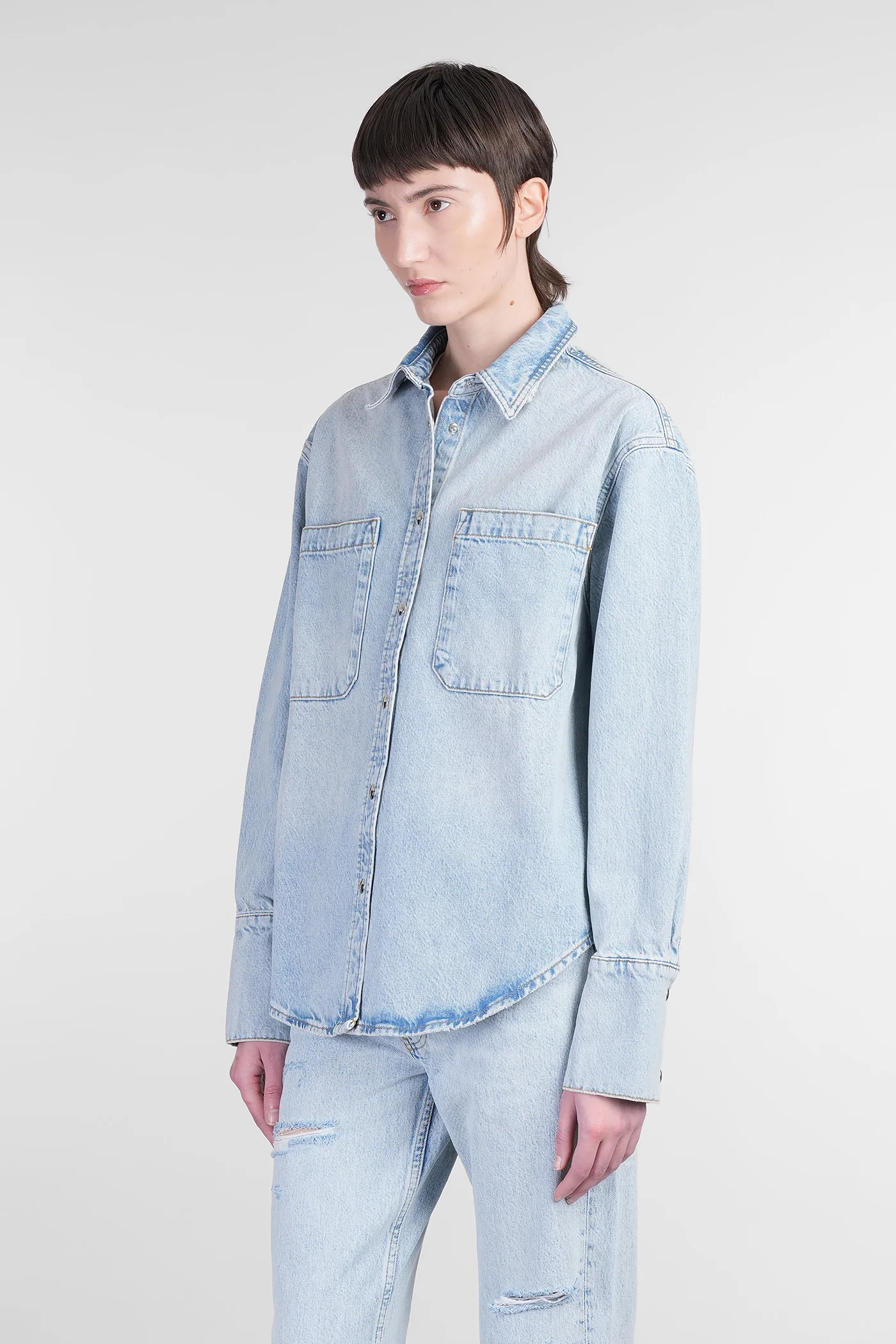 Dante Denim Jackets in blue cotton - Image 4
