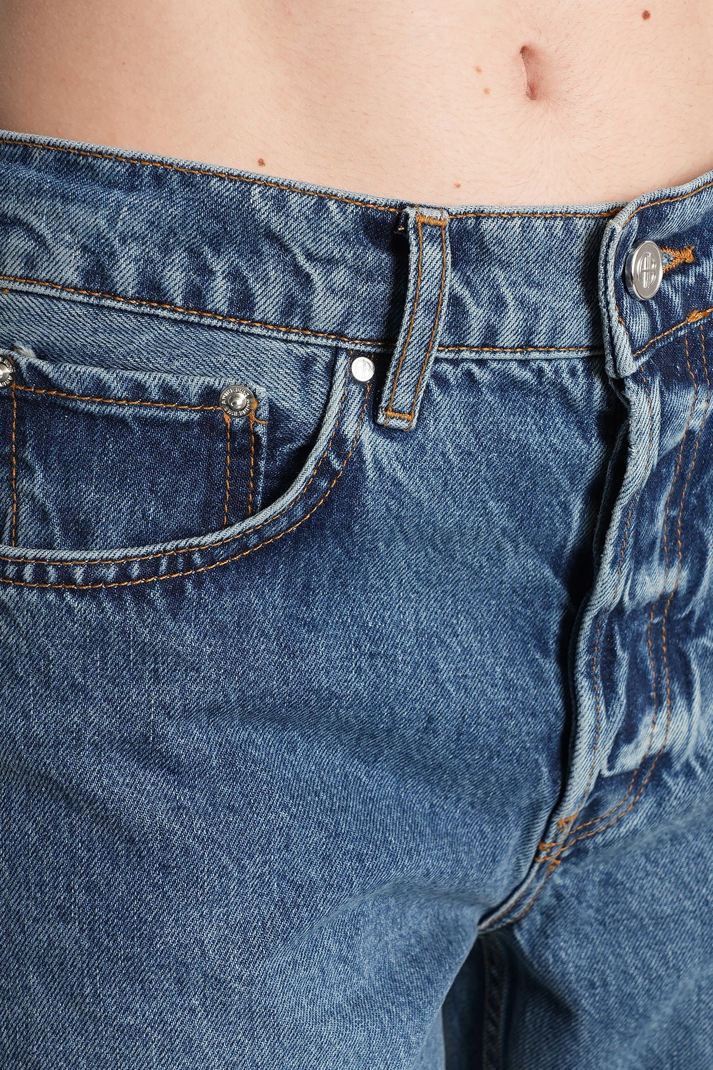Hugh Jeans in blue cotton - Image 5