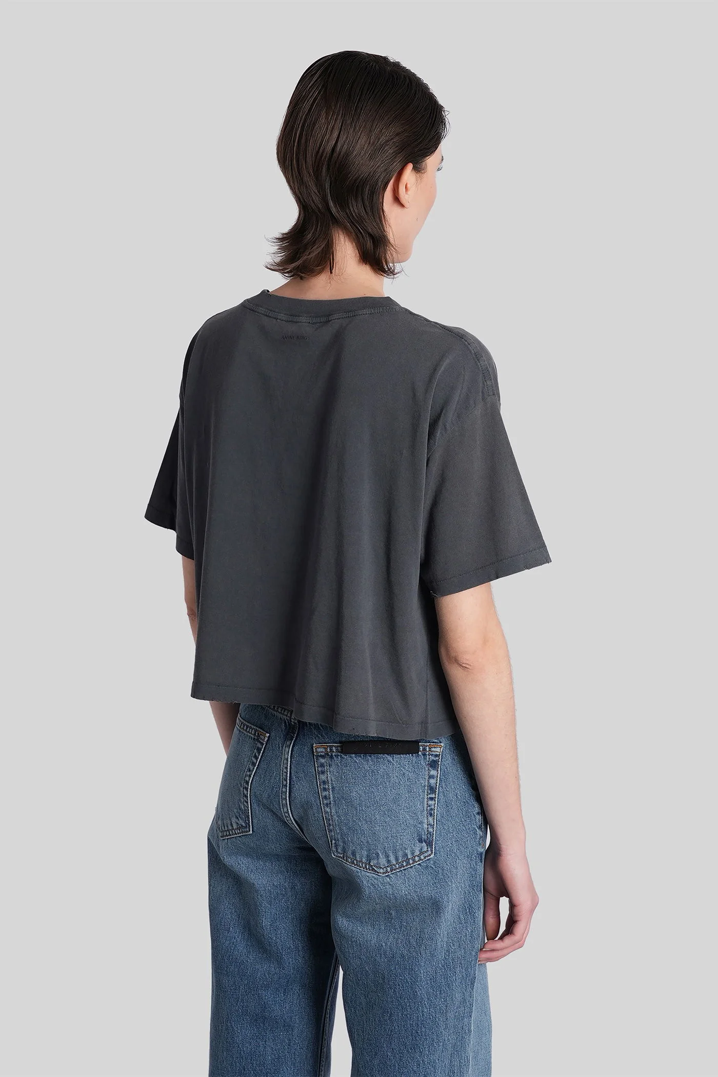 Johnny T-Shirt in black cotton - Image 2