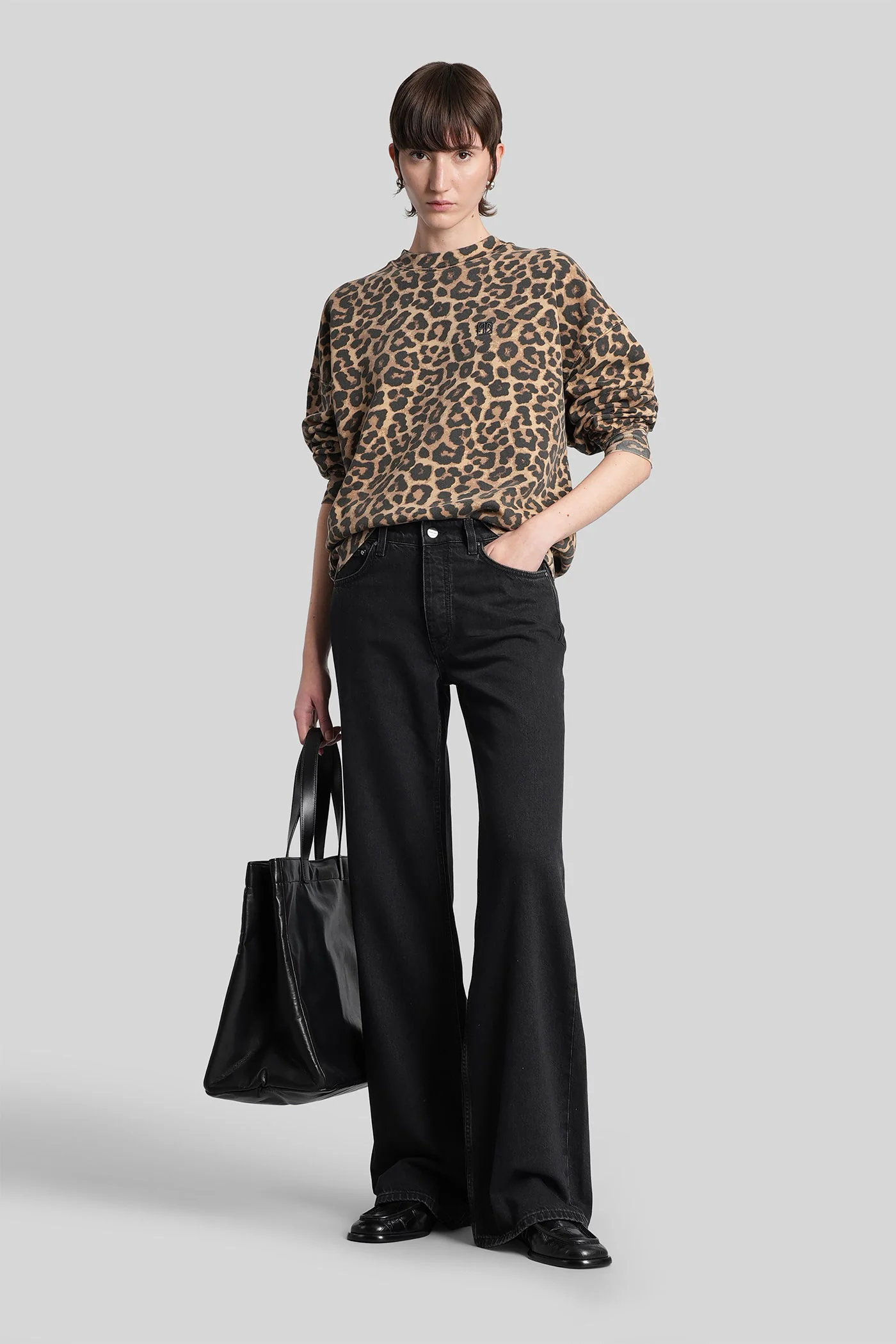 Miles Sweatshirt in Animalier cotton - Image 22