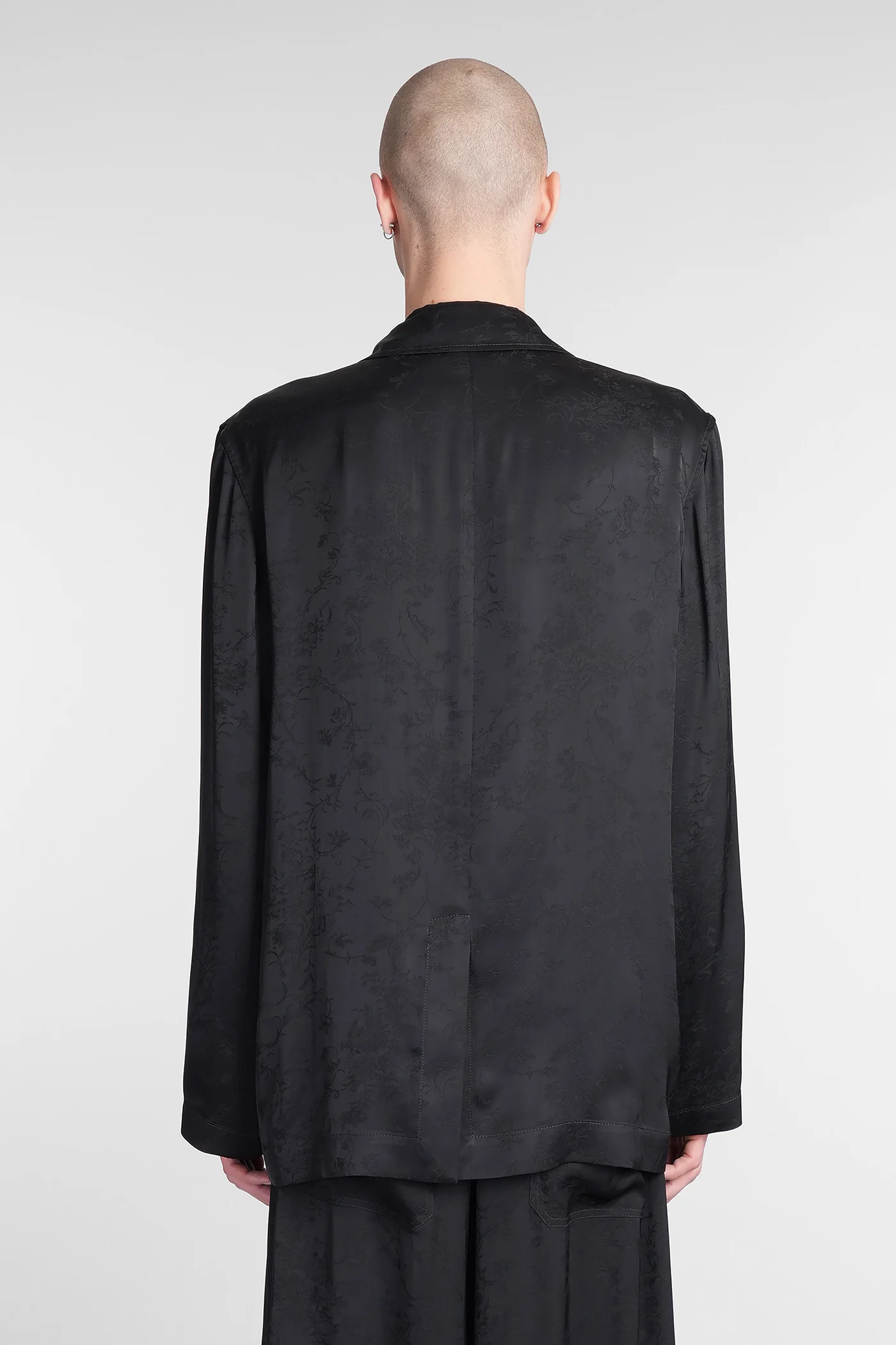 Nilas Blazer in black viscose - Image 3