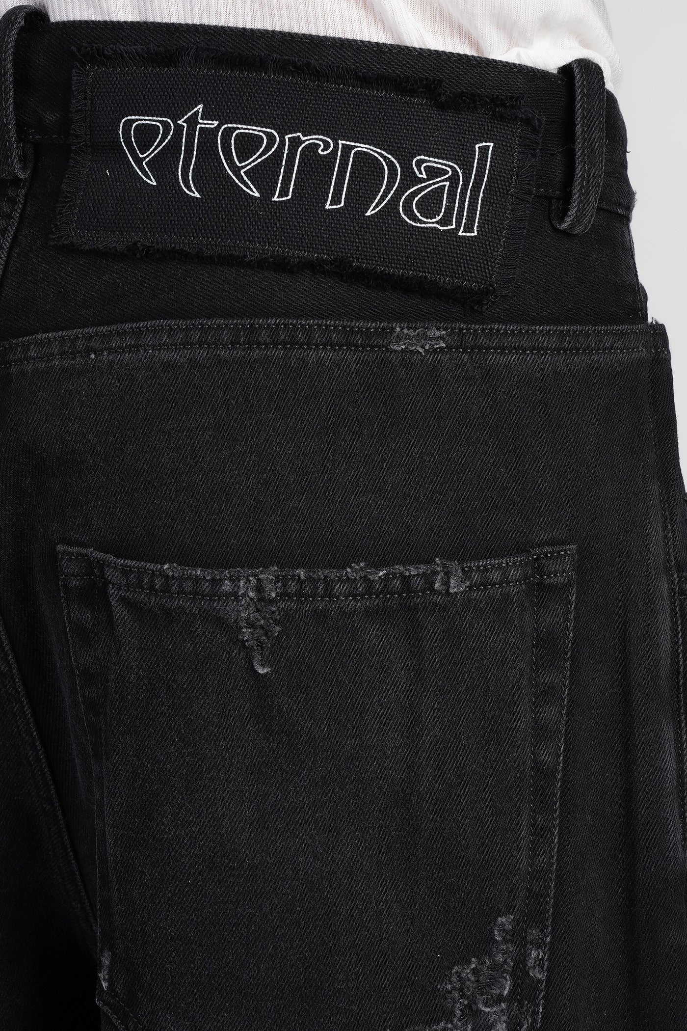 Olan Jeans in black denim - Image 5