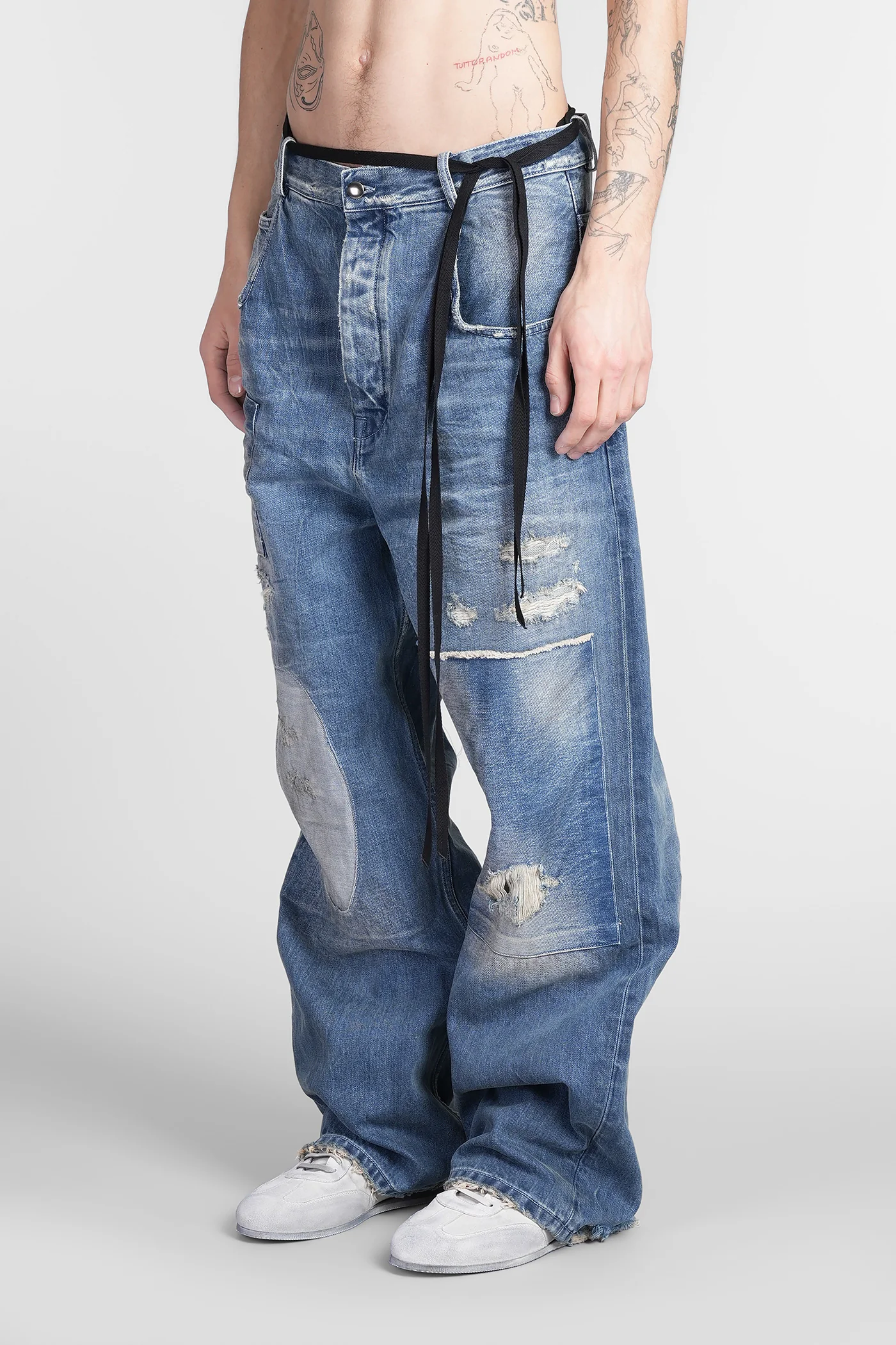 Olan Jeans in blue cotton - Image 4