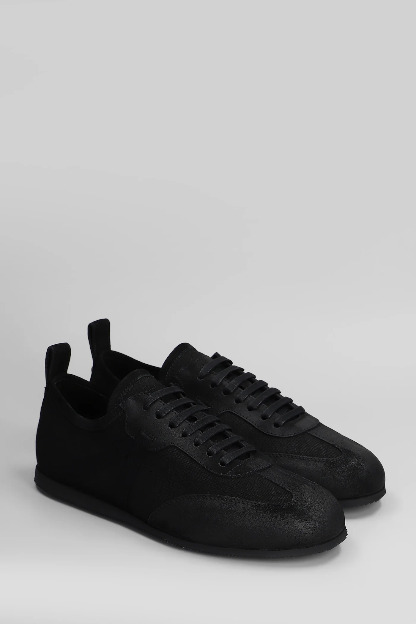 Siru Sneakers in black leather - Image 2