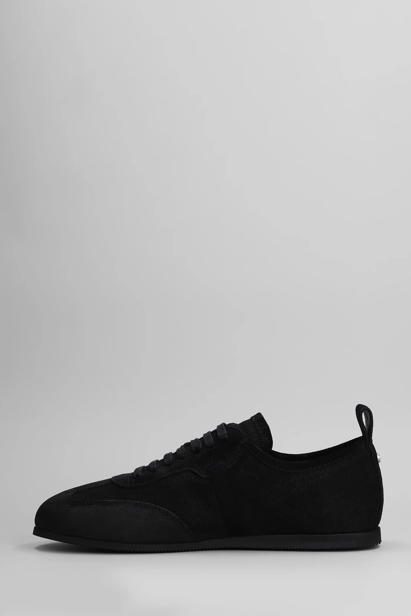 Siru Sneakers in black leather - Image 3