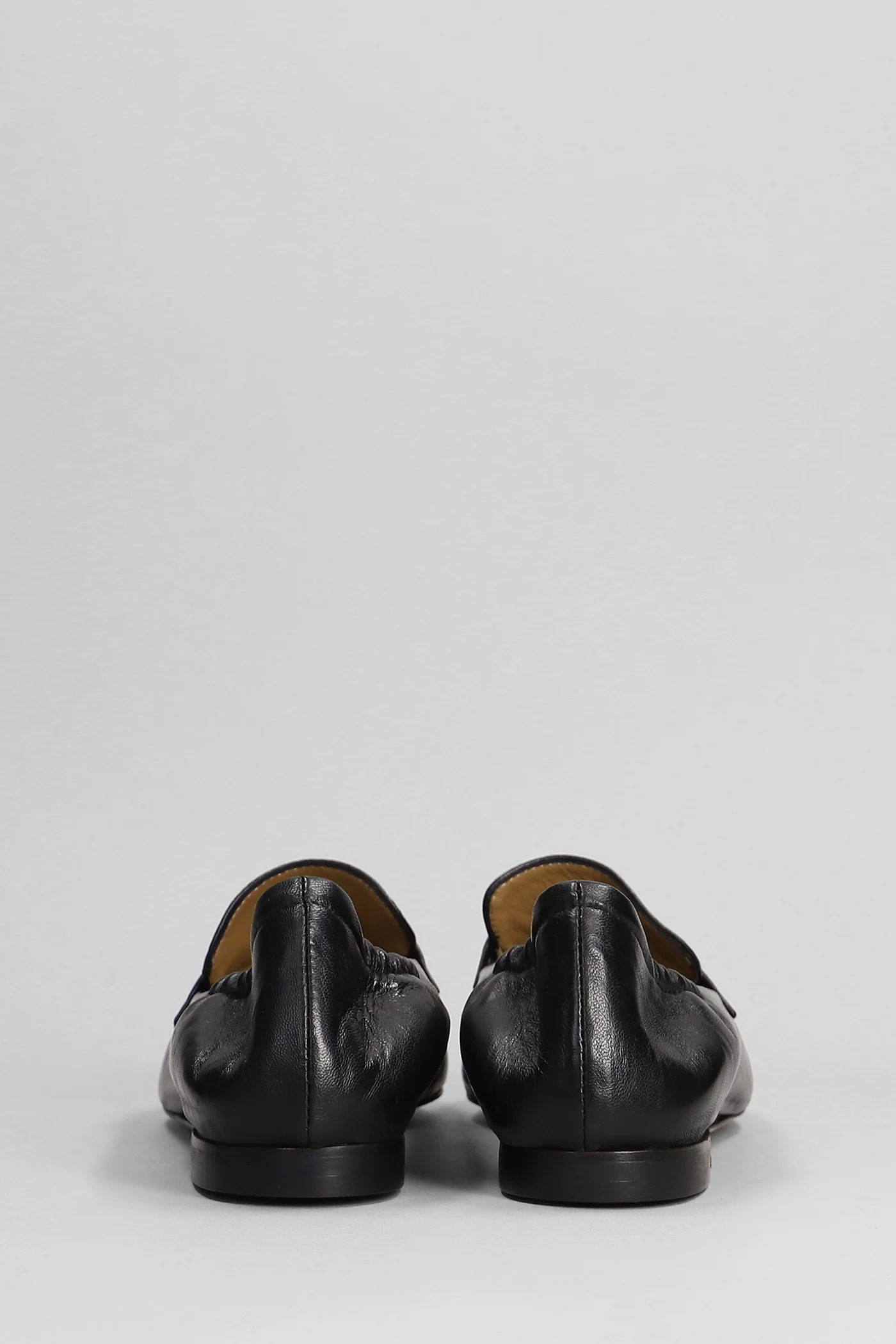 Loafers in black leather - Image 4