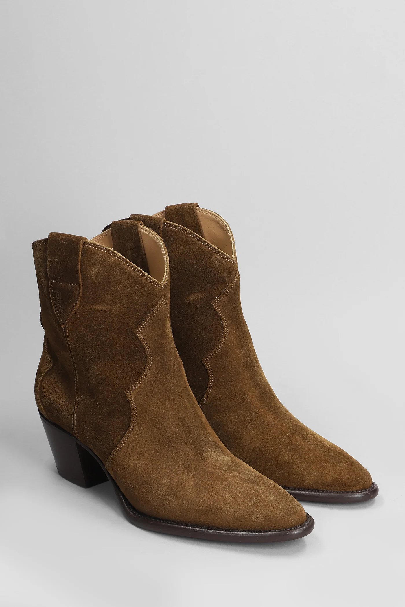 texan Ankle boots in leather color suede - Image 2