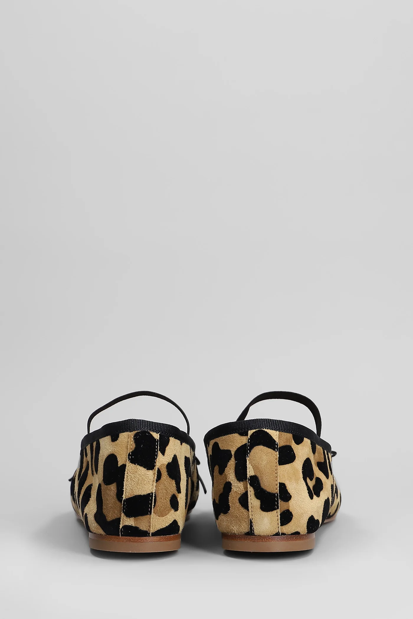 Ballet flats in Animalier pony skin - Image 4