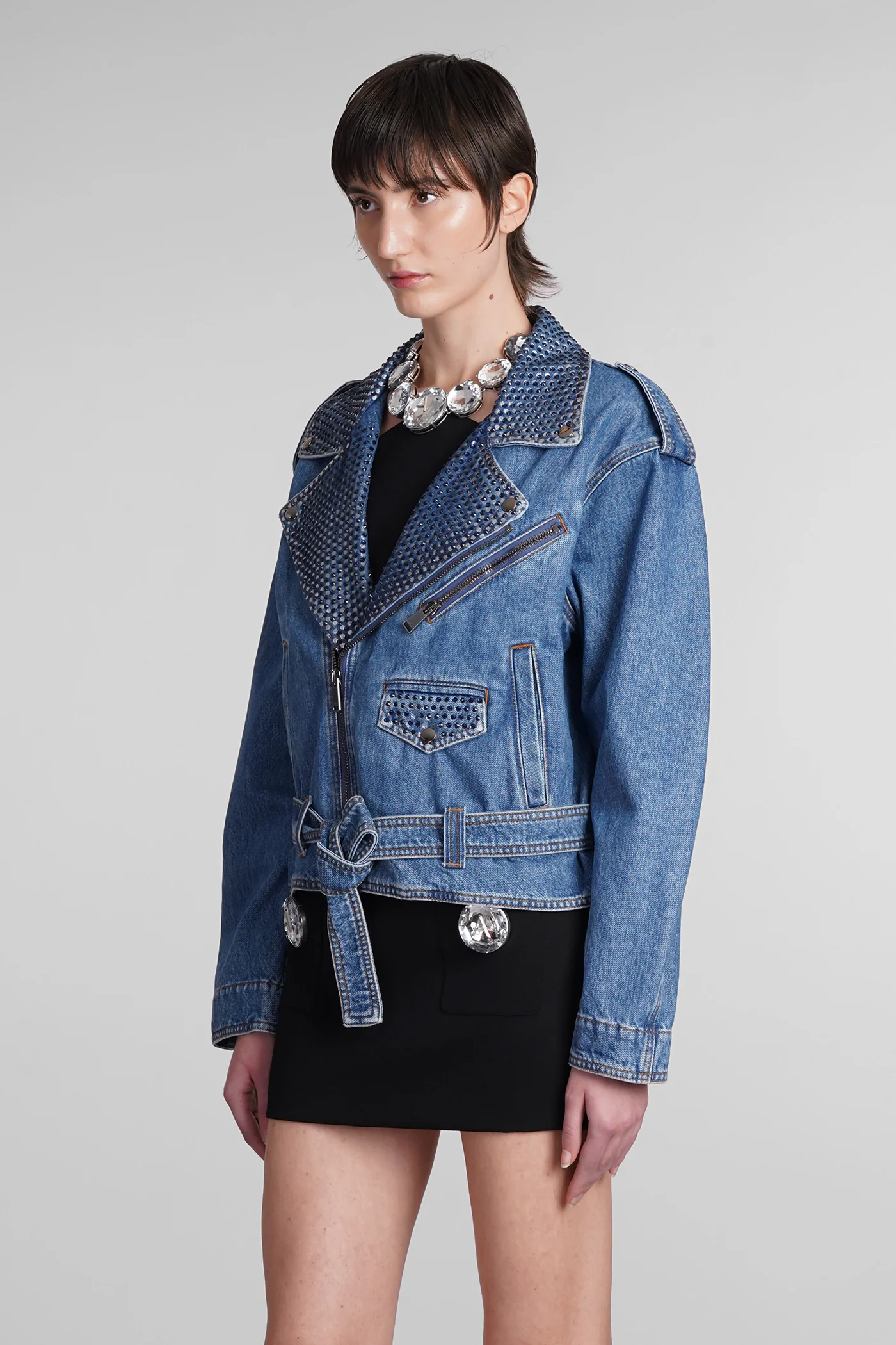 Denim Jackets in blue cotton - Image 4