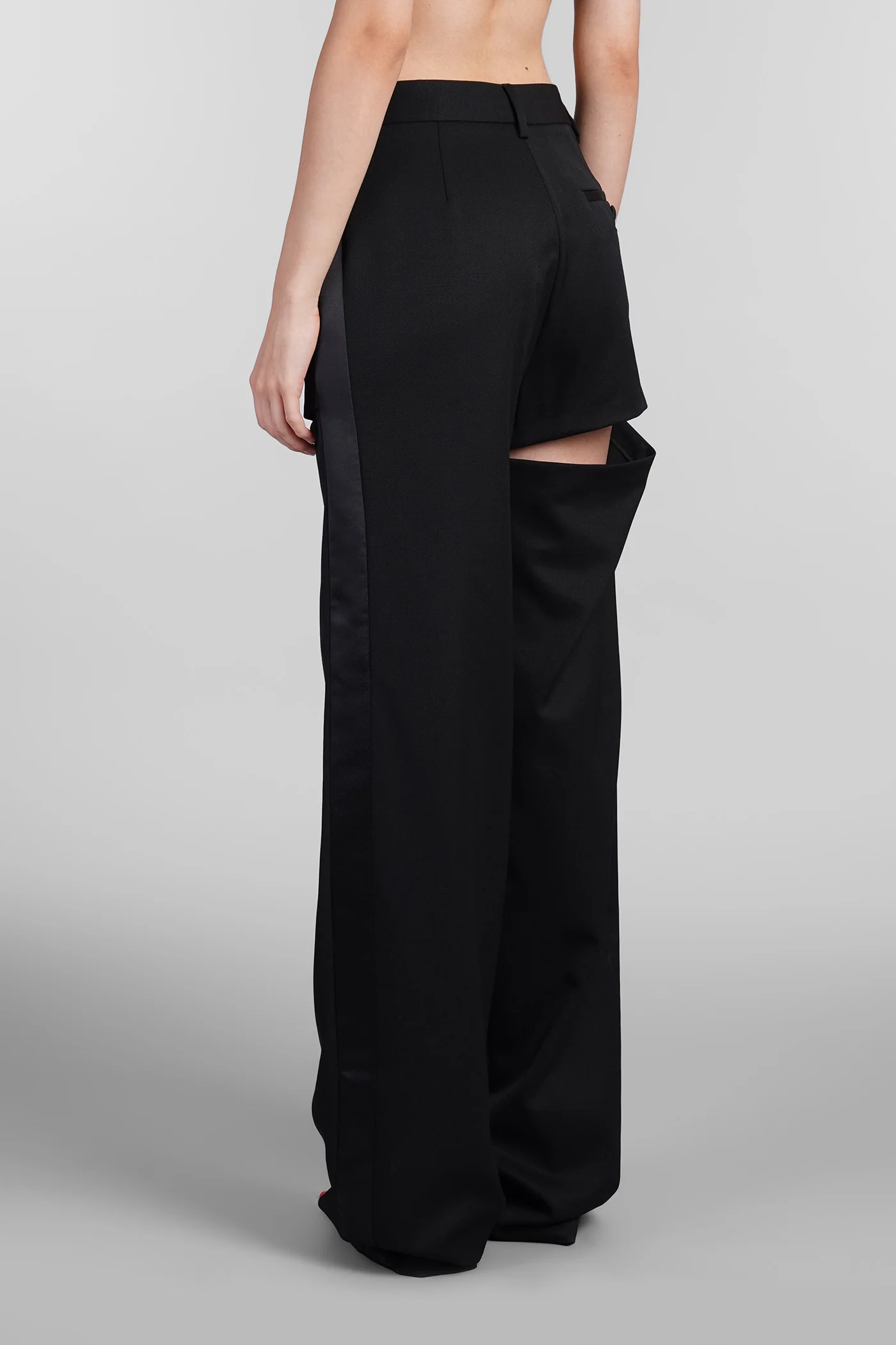 Pants in black wool - Image 3