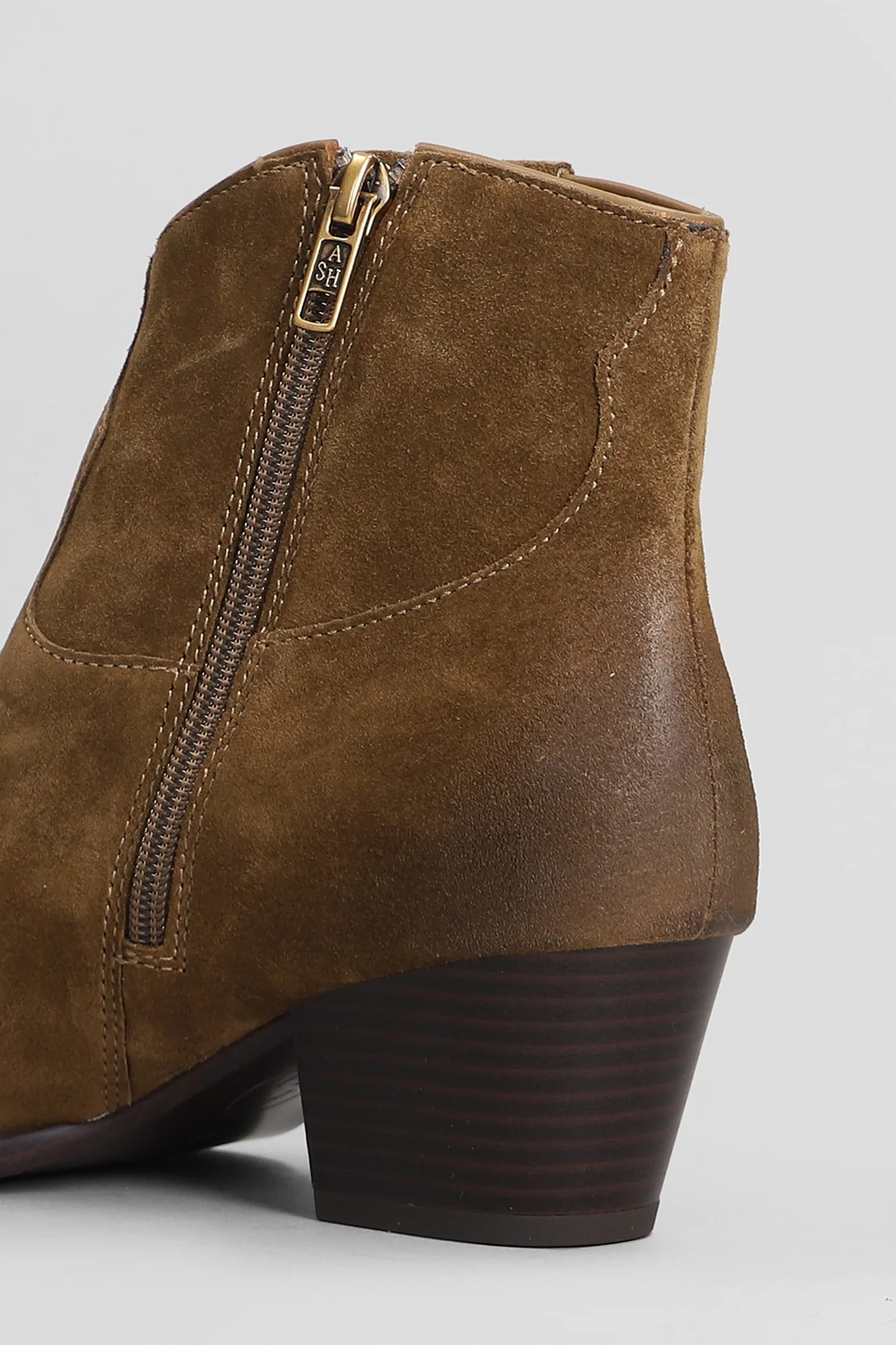 Fame texan Ankle boots in leather color suede - Image 5