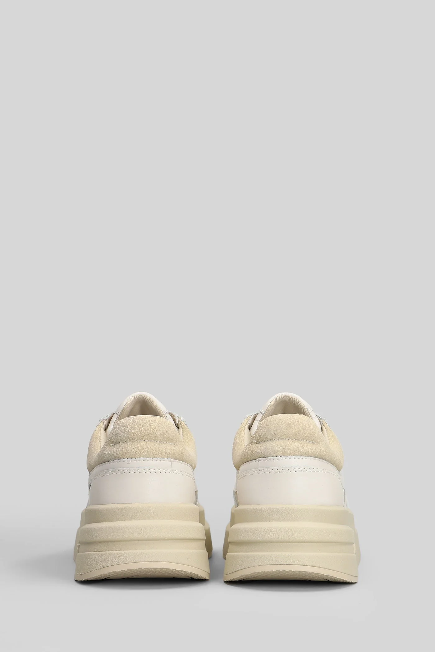 Icone Sneakers in white leather - Image 4