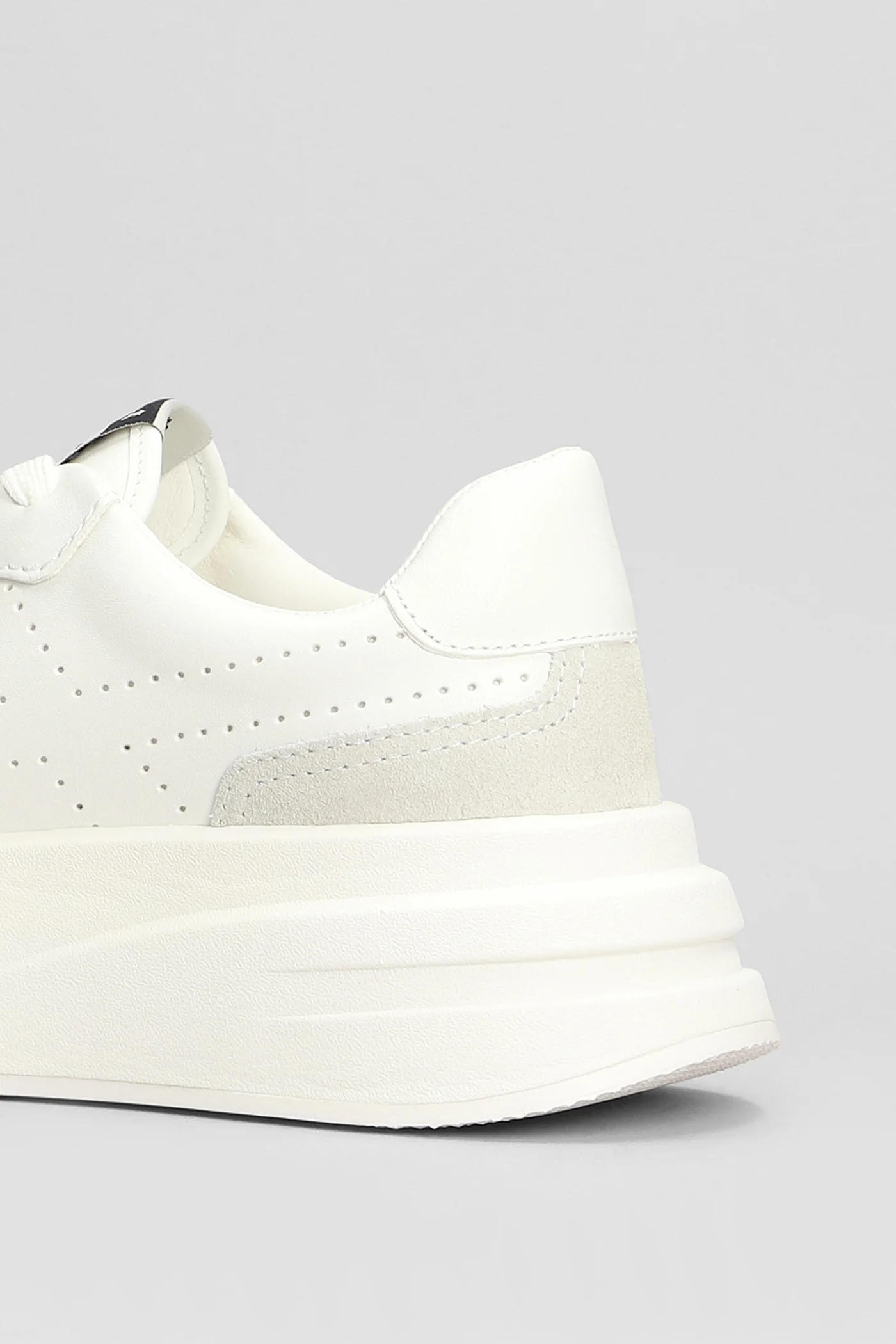 Impuls Bis Sneakers in white suede and leather - Image 5