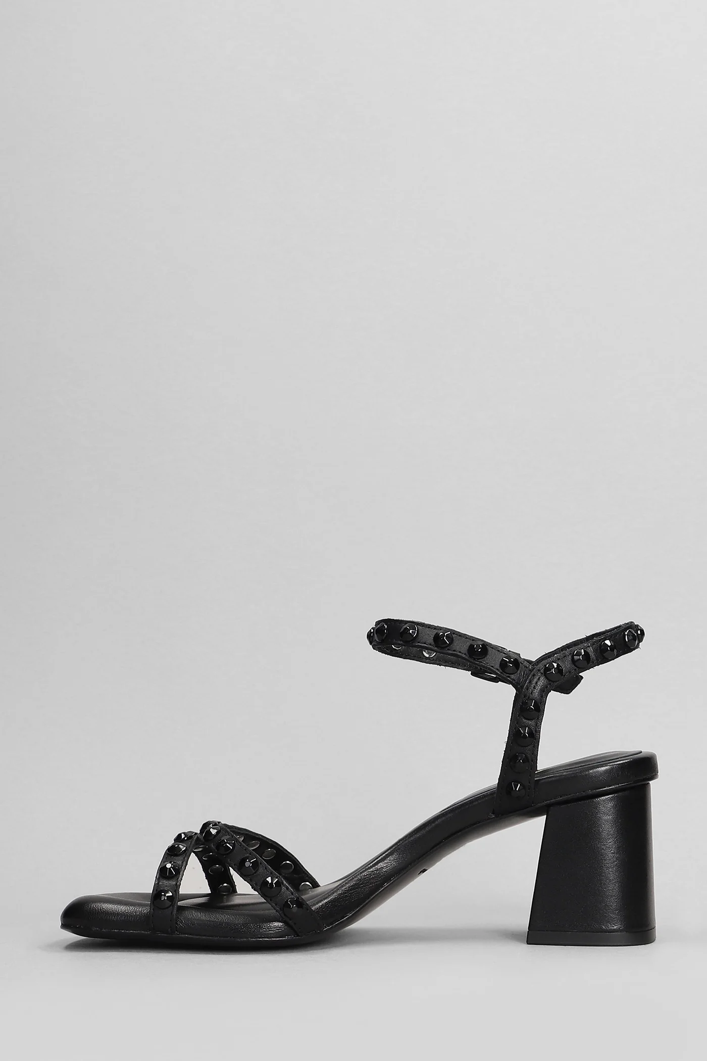 Jody Bis Sandals in black leather - Image 3
