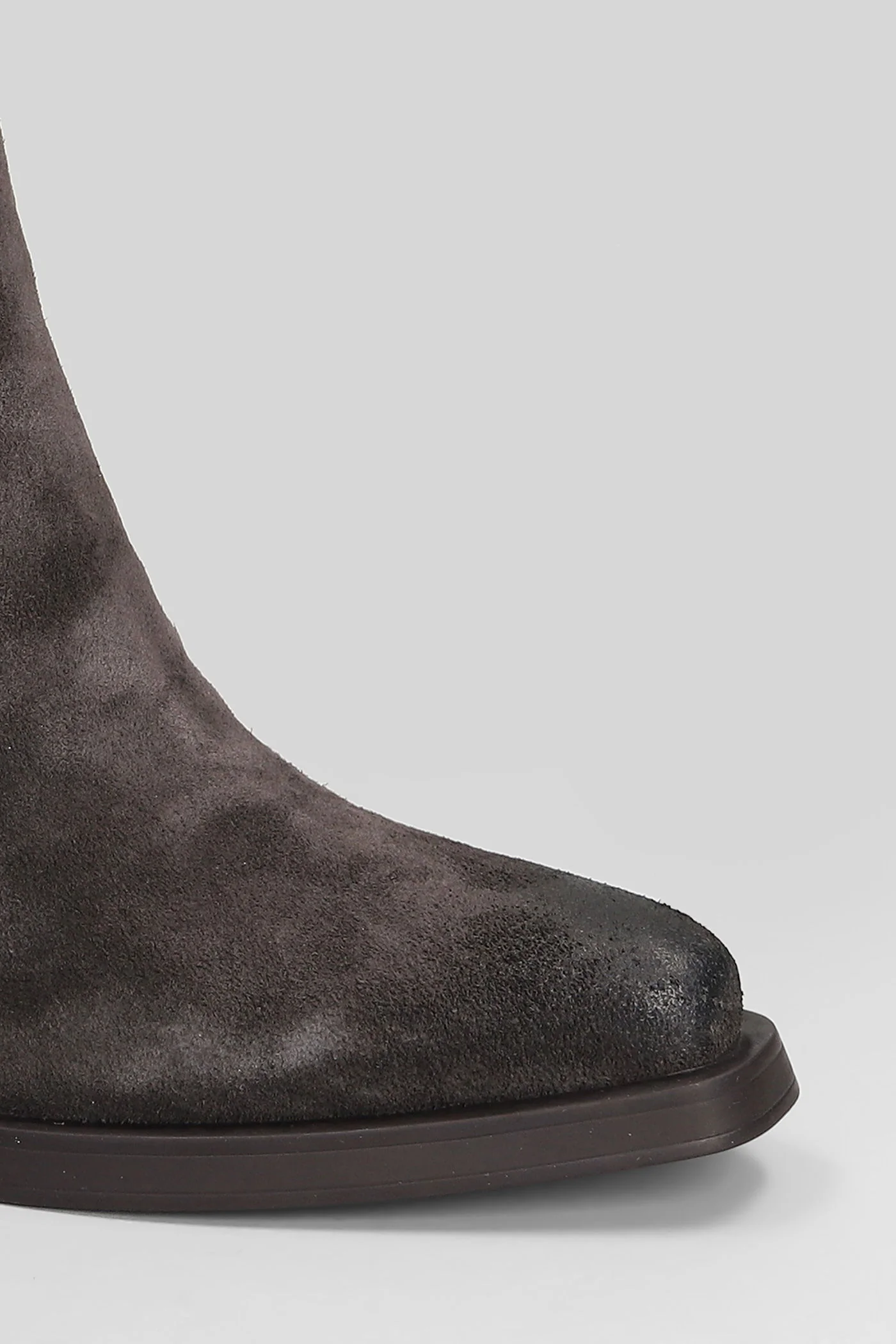 Judy 03 texan Ankle boots in brown suede - Image 5