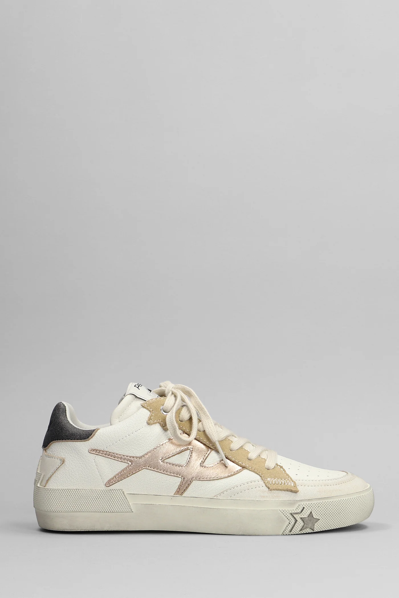 Moonlight Sneakers in beige leather