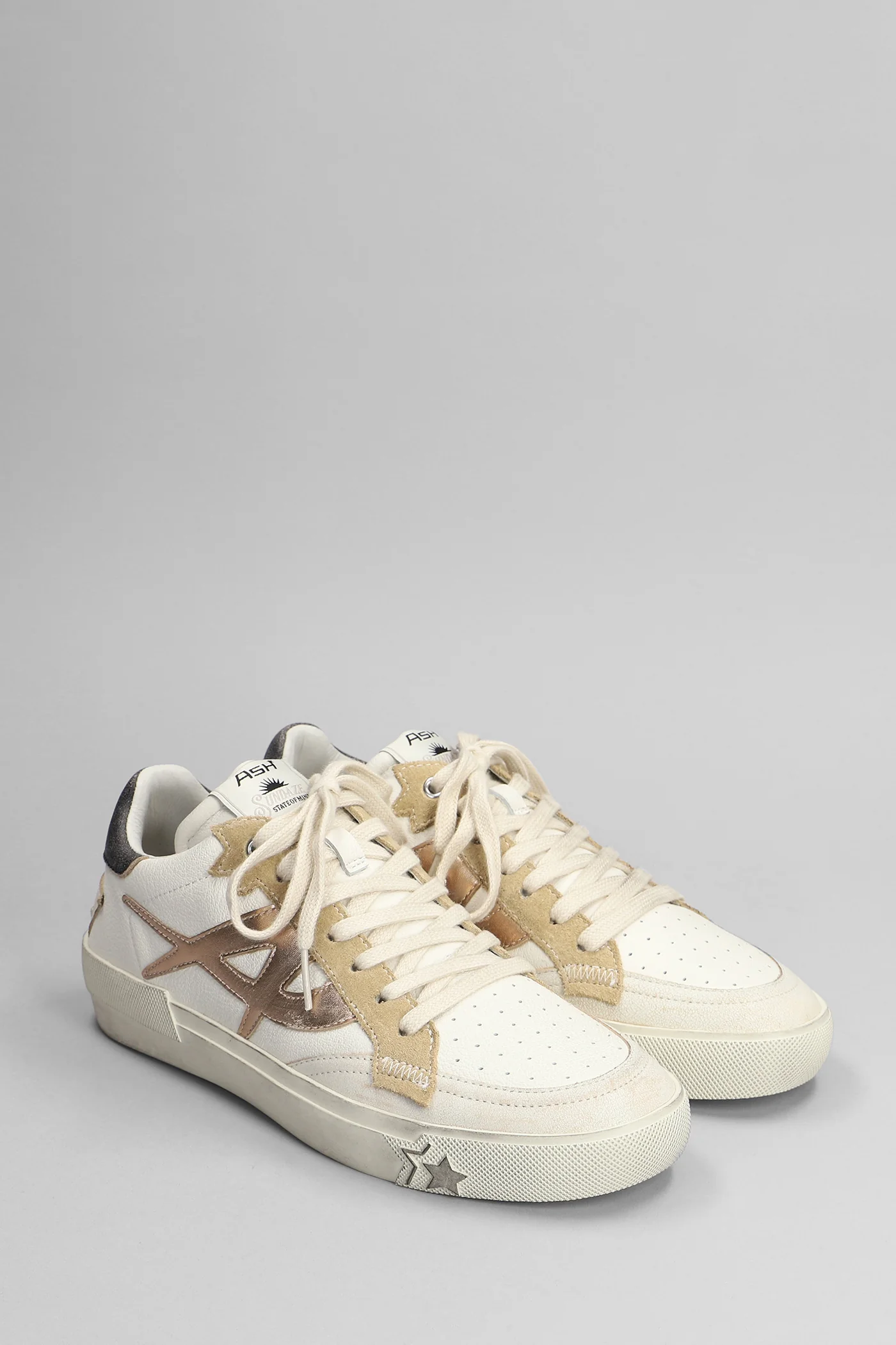 Moonlight Sneakers in beige leather - Image 2