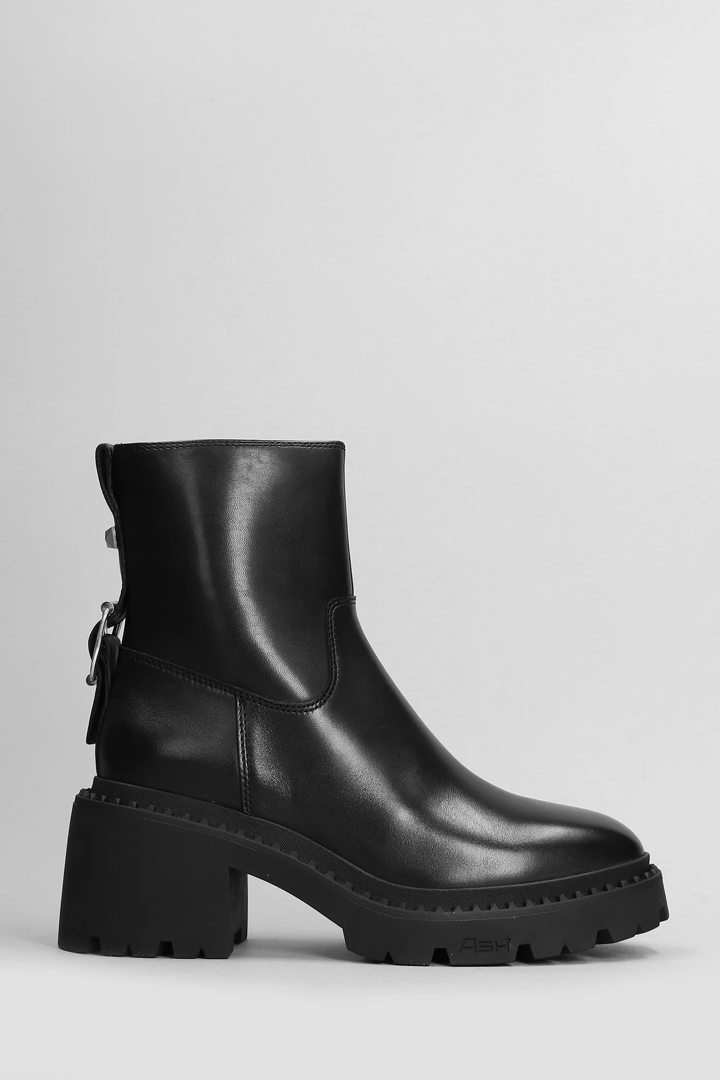 Newton High heels Ankle boots in black leather