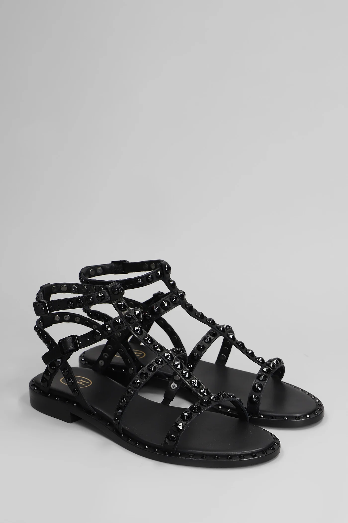 Precious Bis Flats in black leather - Image 2