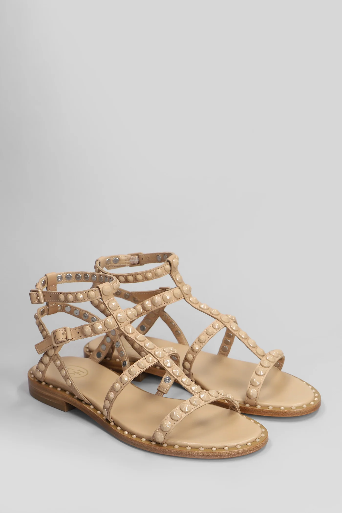 Precious Bis Flats in powder leather - Image 2