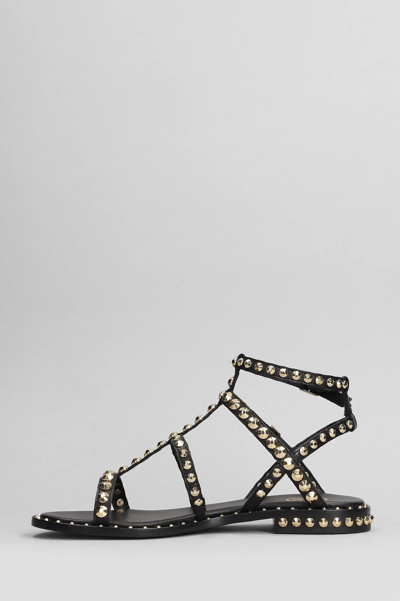 Precious Flats in black leather - Image 3