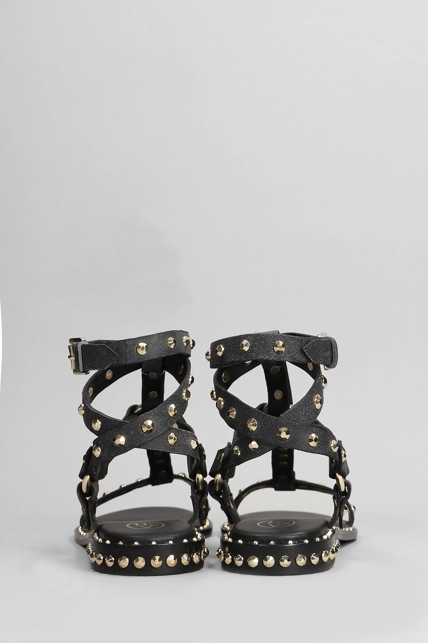 Pulp Flats in black leather - Image 4