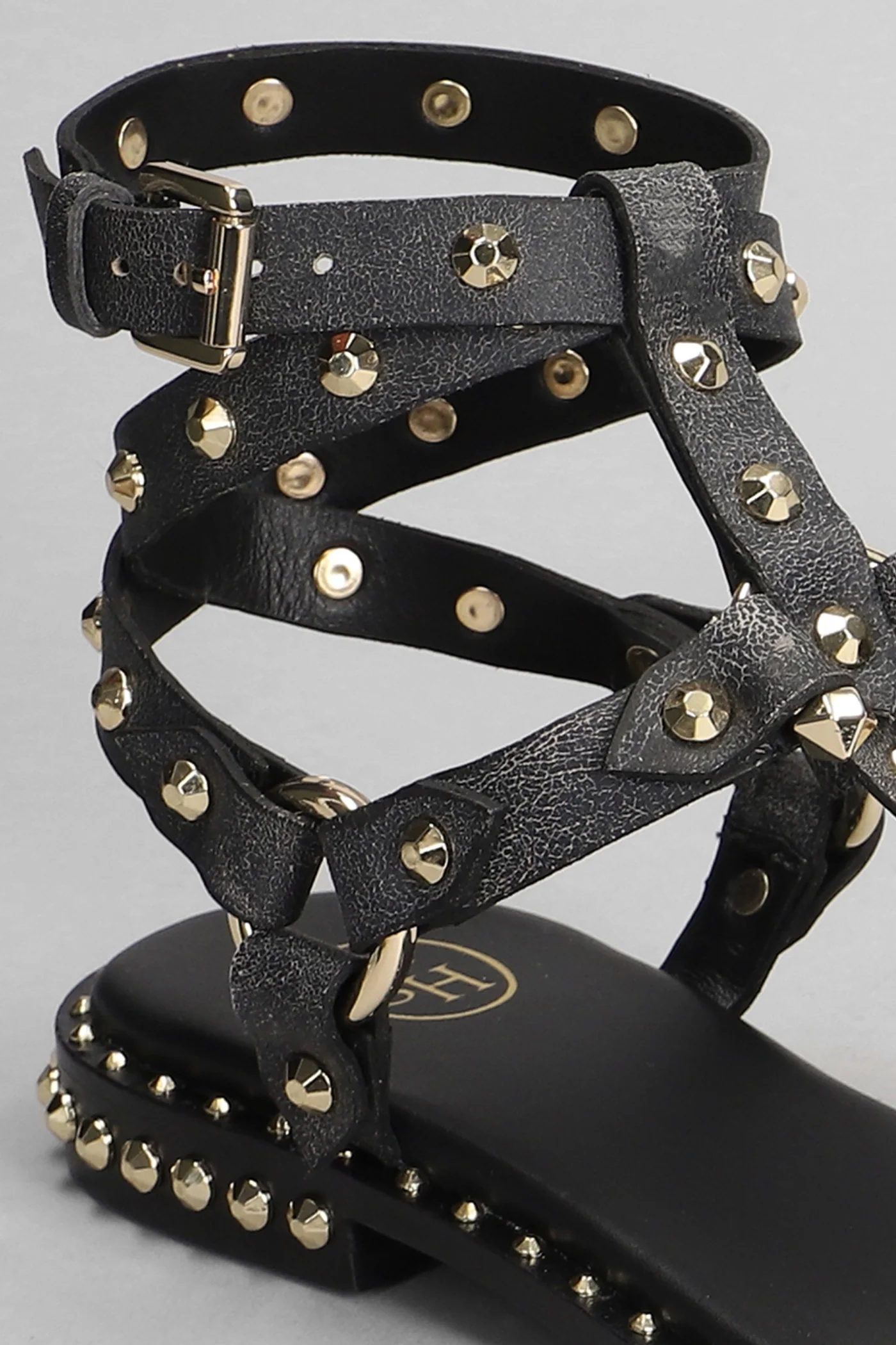Pulp Flats in black leather - Image 5