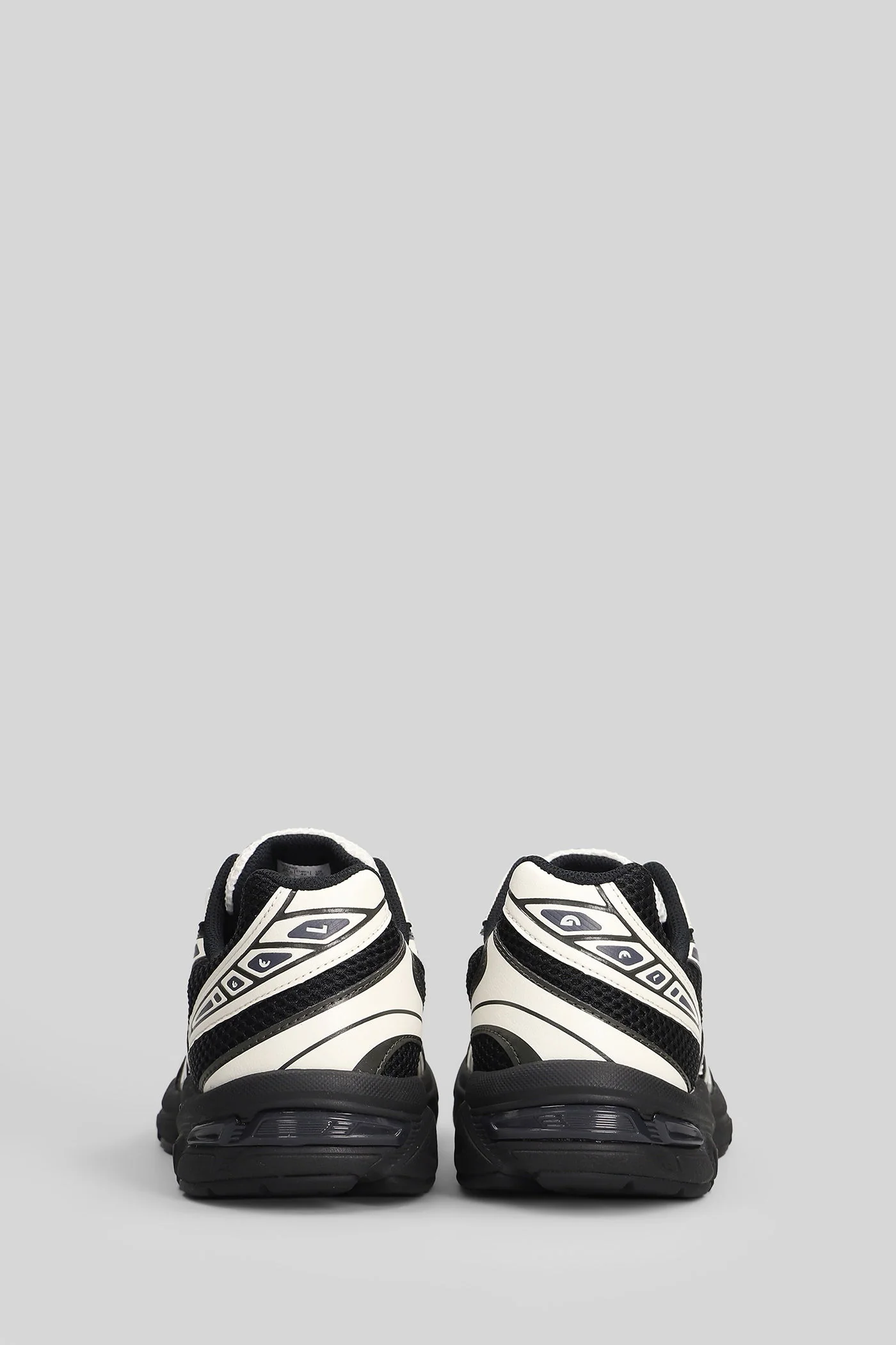 Gel-1130 Sneakers in black leather and fabric - Image 9
