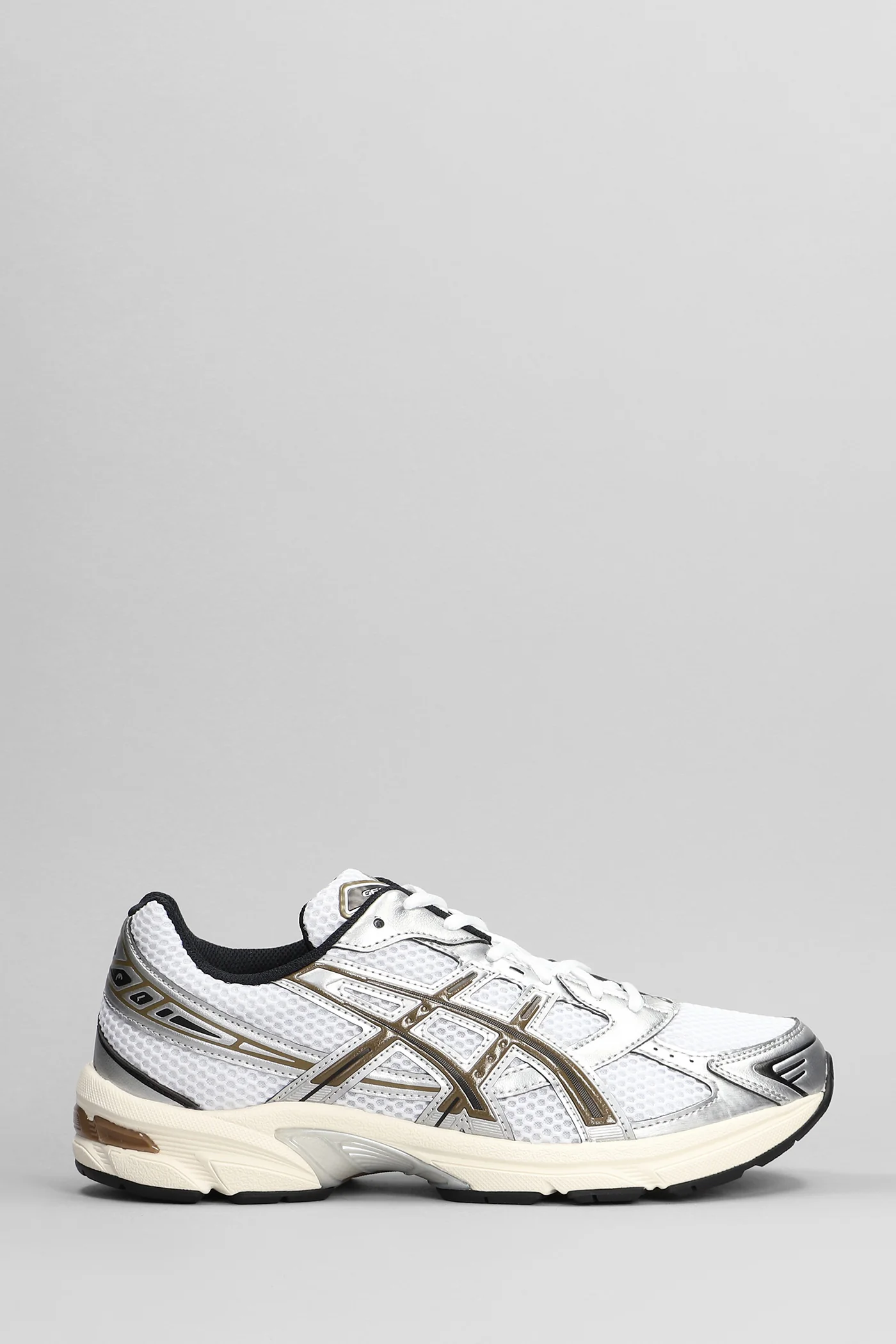 Gel-1130 Sneakers in white leather and fabric