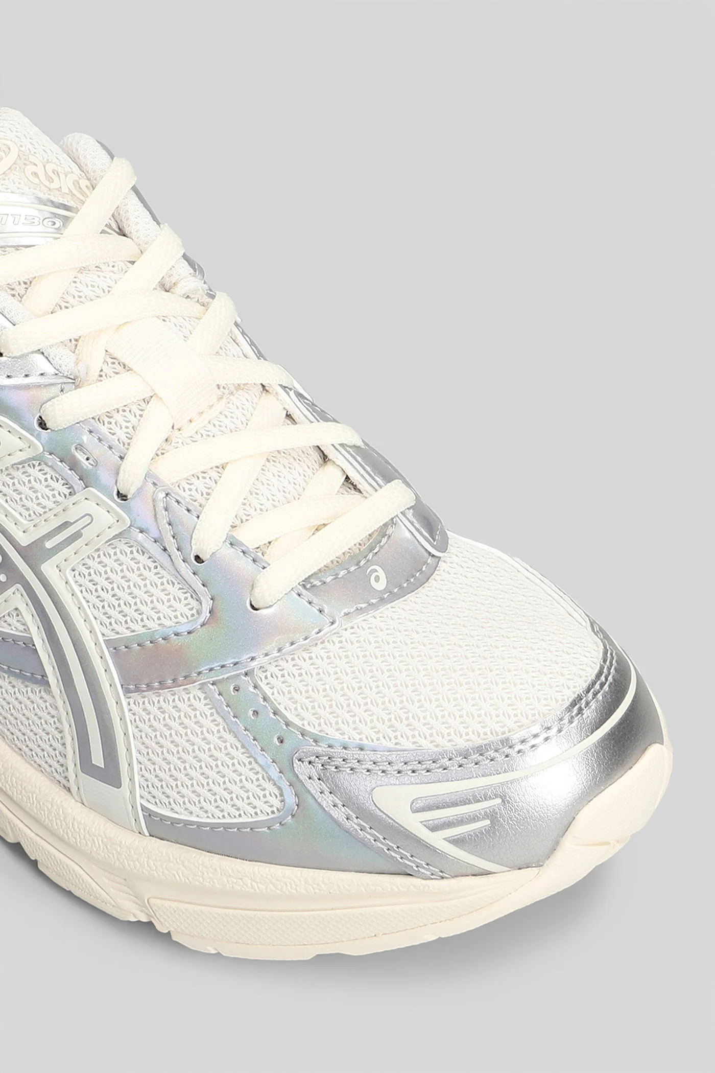 Gel-1130 Sneakers in white leather and fabric - Image 5