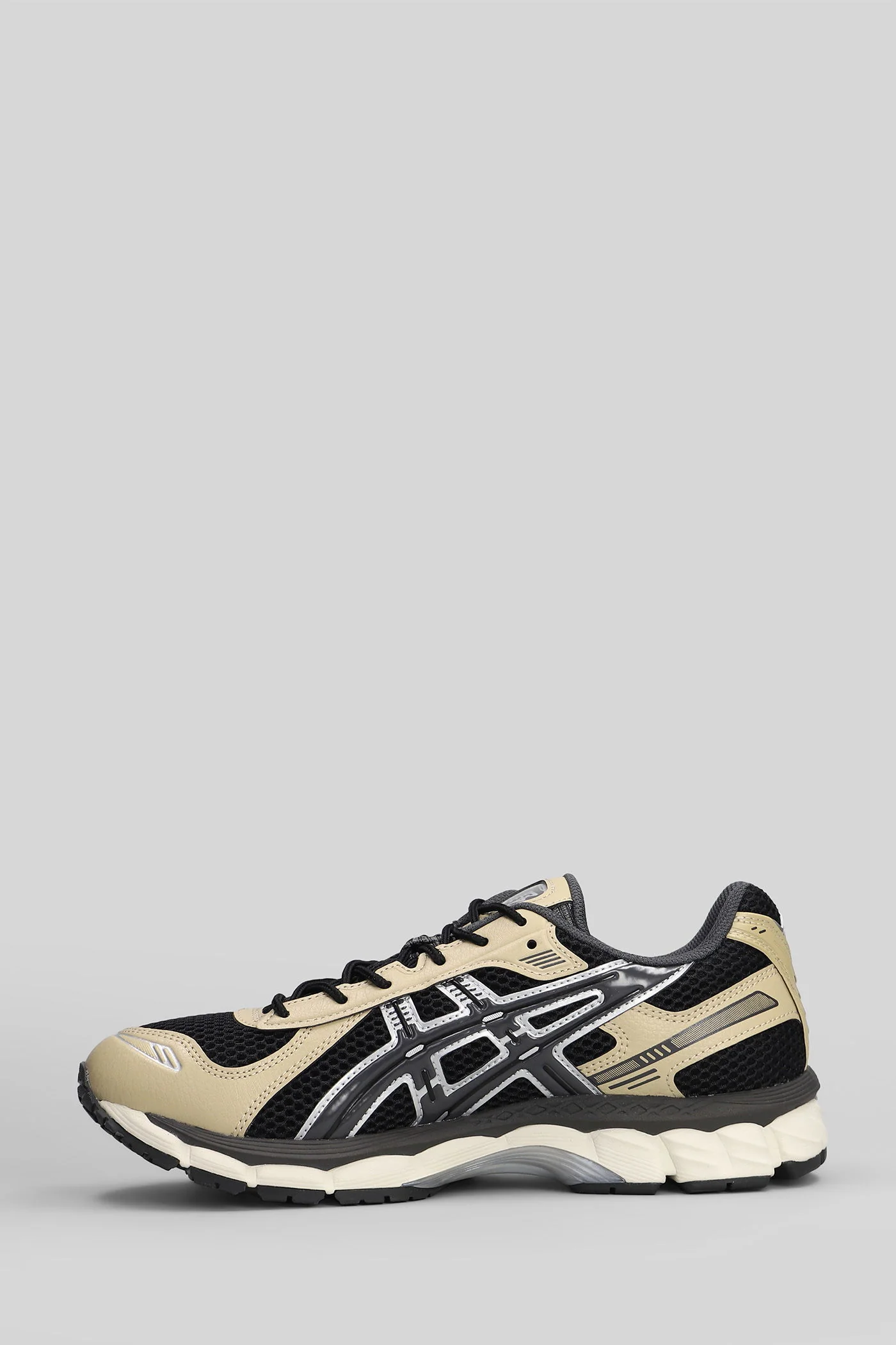 Gel-Kayano 12.1 Sneakers in black leather and fabric - Image 3
