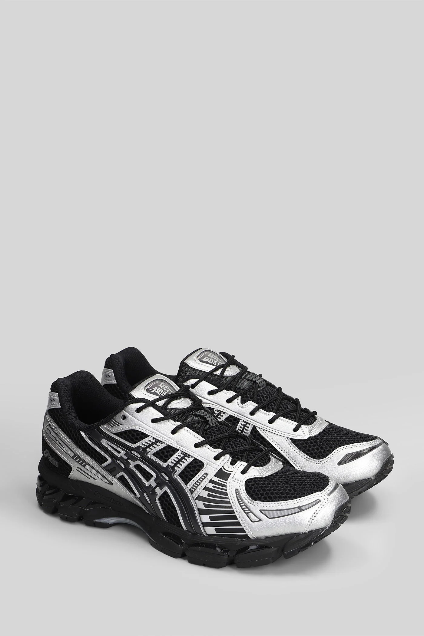 Gel-Kayano 12.1 Sneakers in black leather and fabric - Image 2