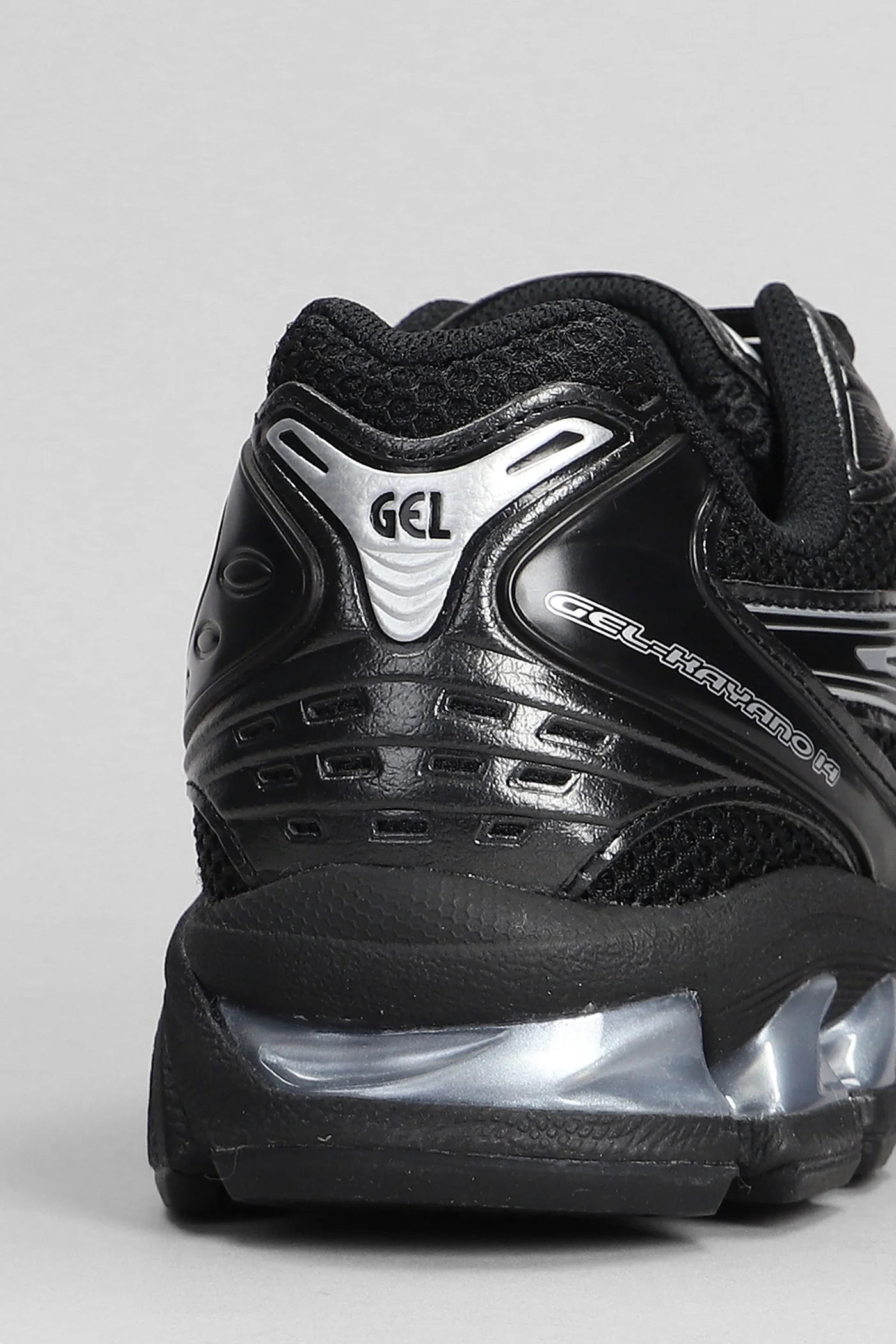 Gel-Kayano 14 Sneakers in black leather and fabric - Image 5
