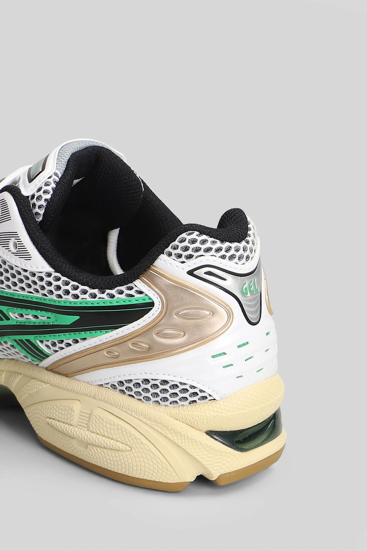 Gel-Kayano 14 Sneakers in green leather and fabric - Image 5