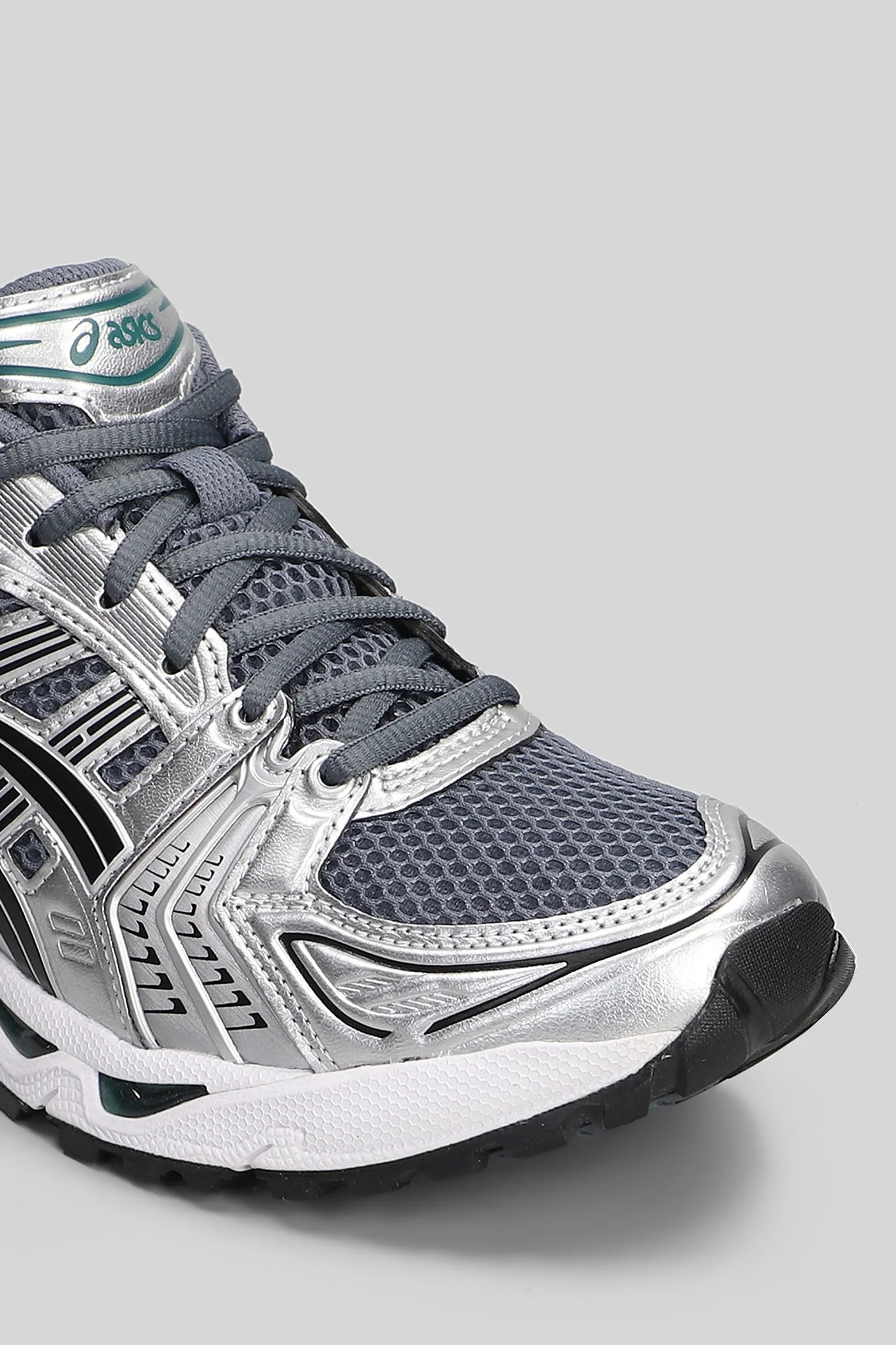 Gel-Kayano 14 Sneakers in silver leather and fabric - Image 35