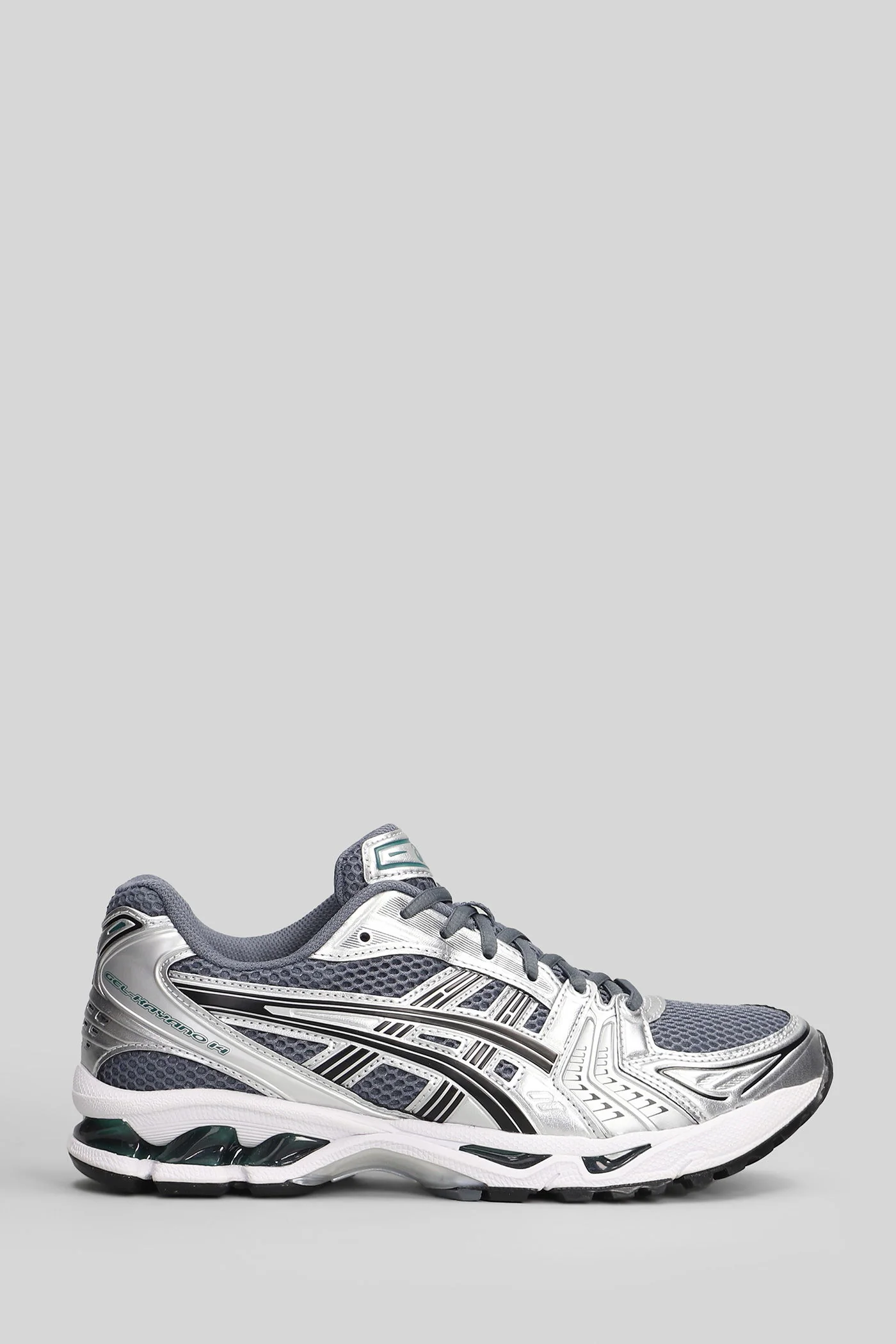 Gel-Kayano 14 Sneakers in silver leather and fabric - Image 46